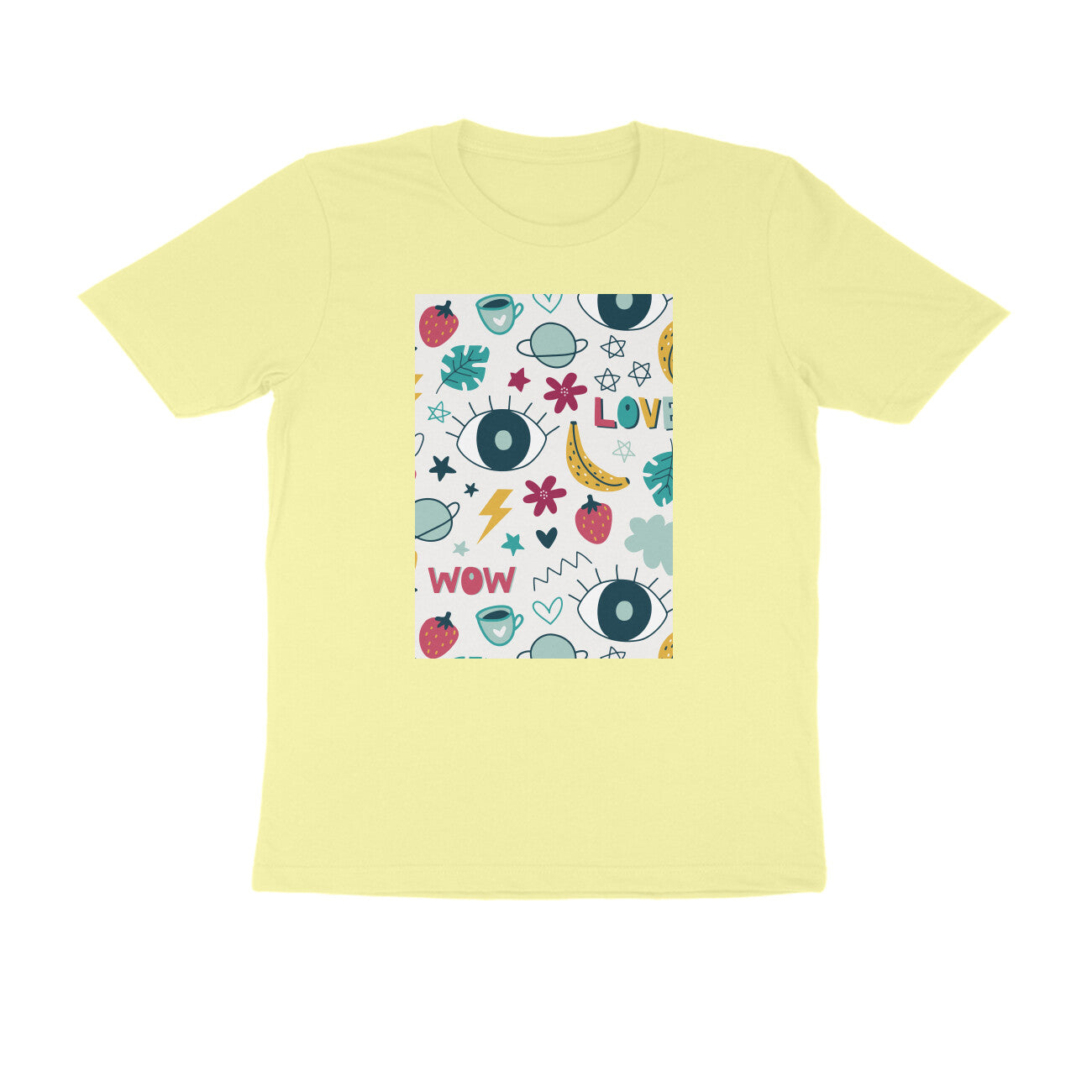 Half Sleeve Round Neck T-Shirt β Abstract puraidoprints