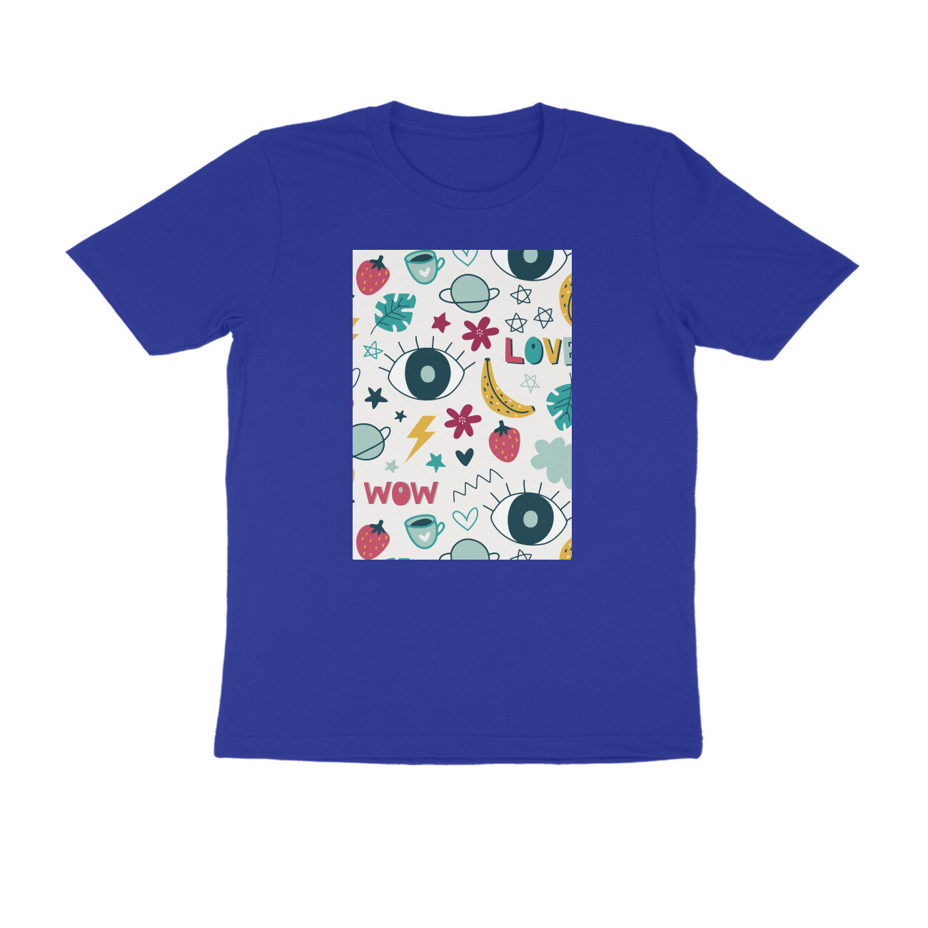 Half Sleeve Round Neck T-Shirt β Abstract puraidoprints