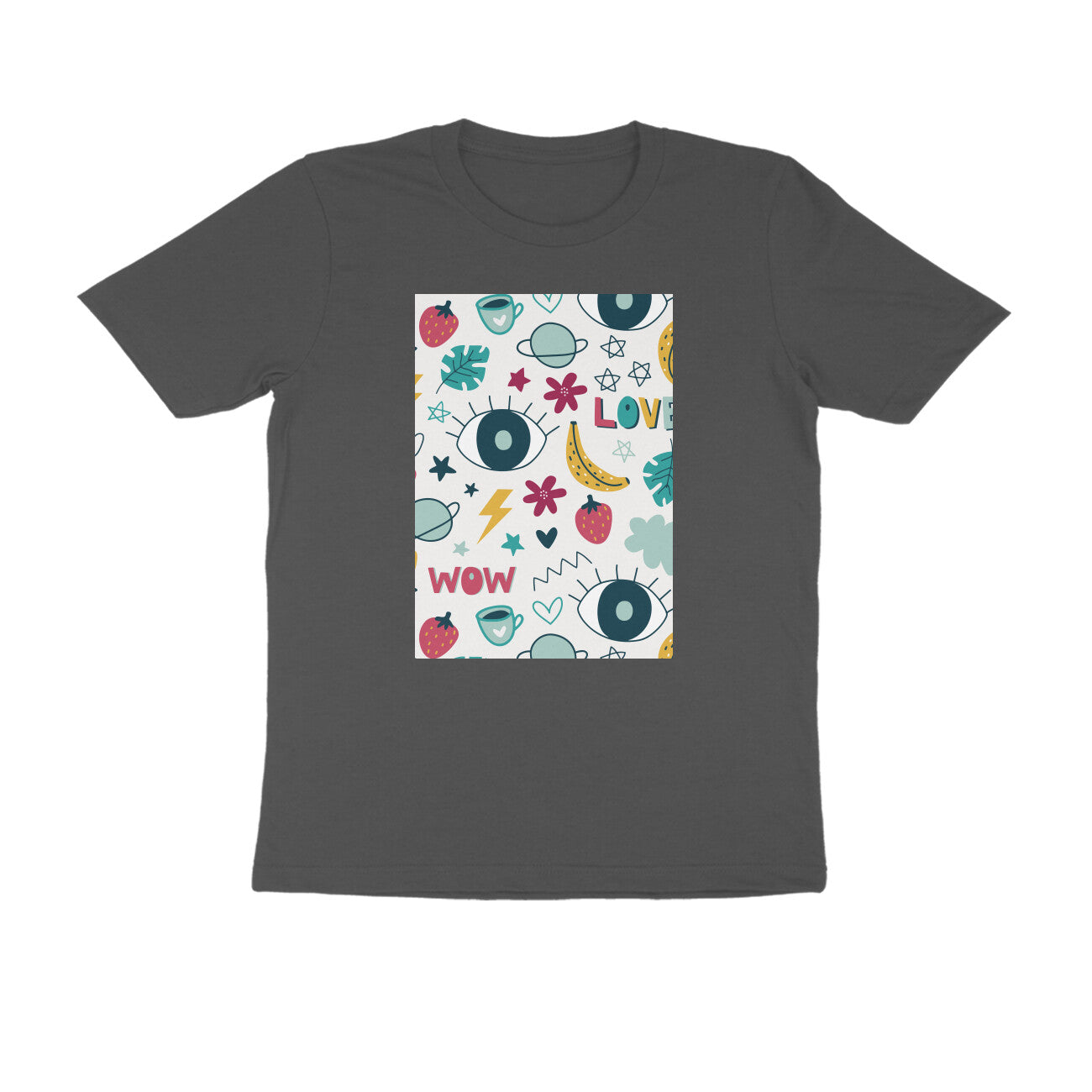 Half Sleeve Round Neck T-Shirt β Abstract puraidoprints