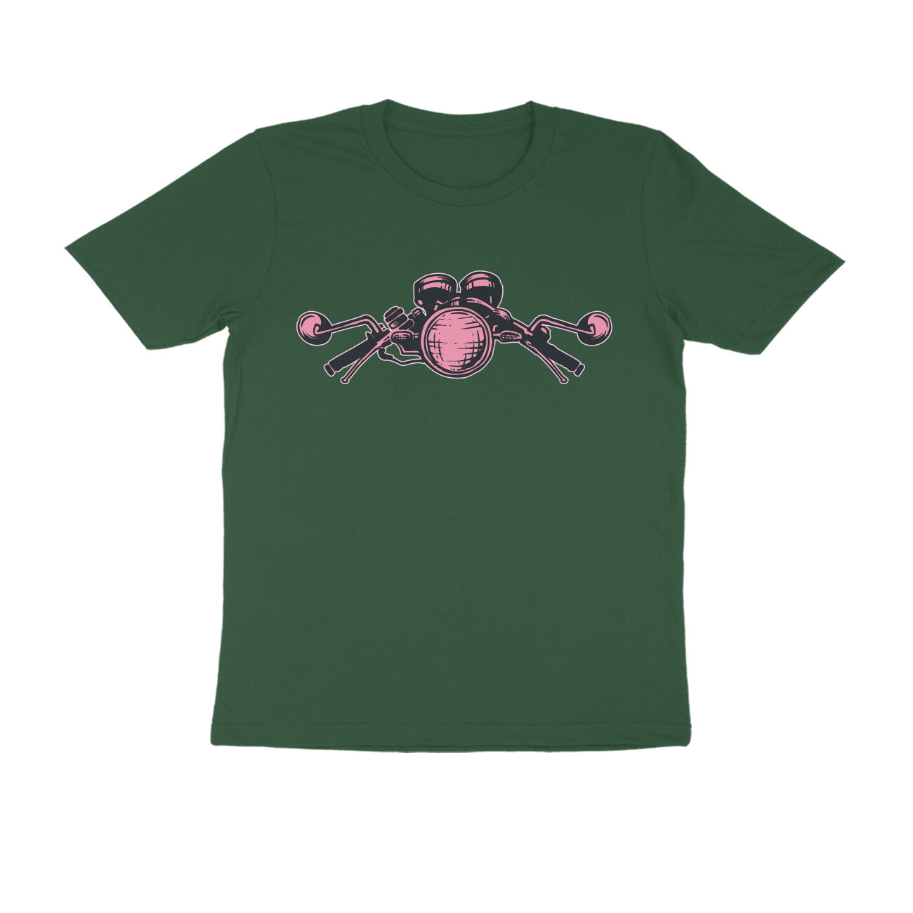 Half Sleeve Round Neck T-Shirt β Biker 2 puraidoprints