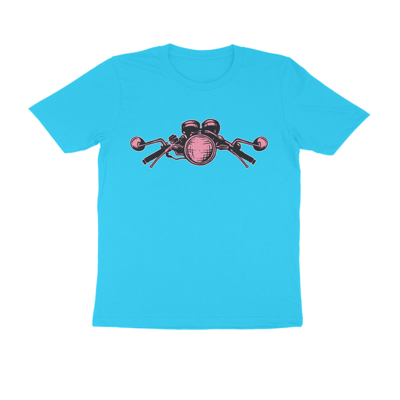 Half Sleeve Round Neck T-Shirt β Biker 2 puraidoprints