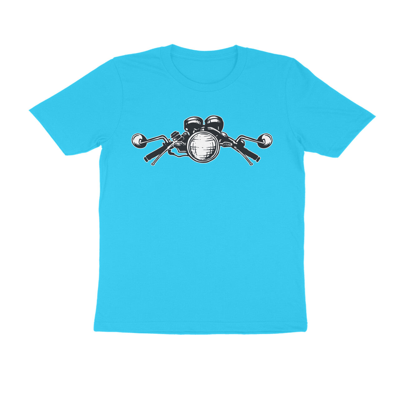 Half Sleeve Round Neck T-Shirt β Biker 3 puraidoprints