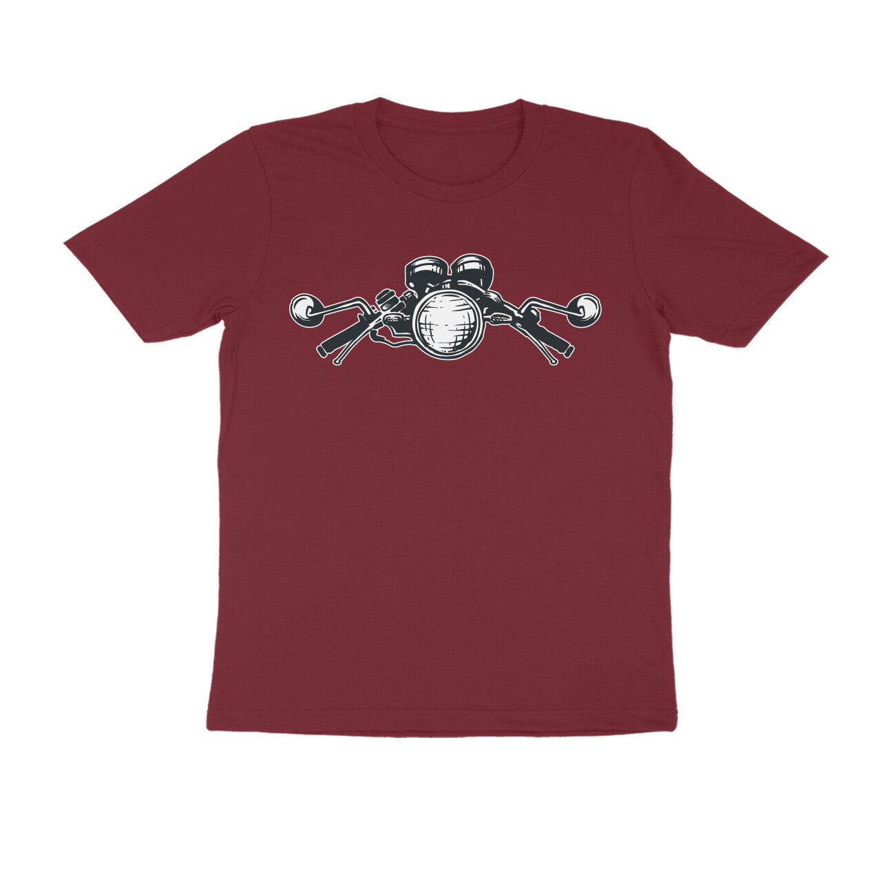 Half Sleeve Round Neck T-Shirt β Biker 3 puraidoprints