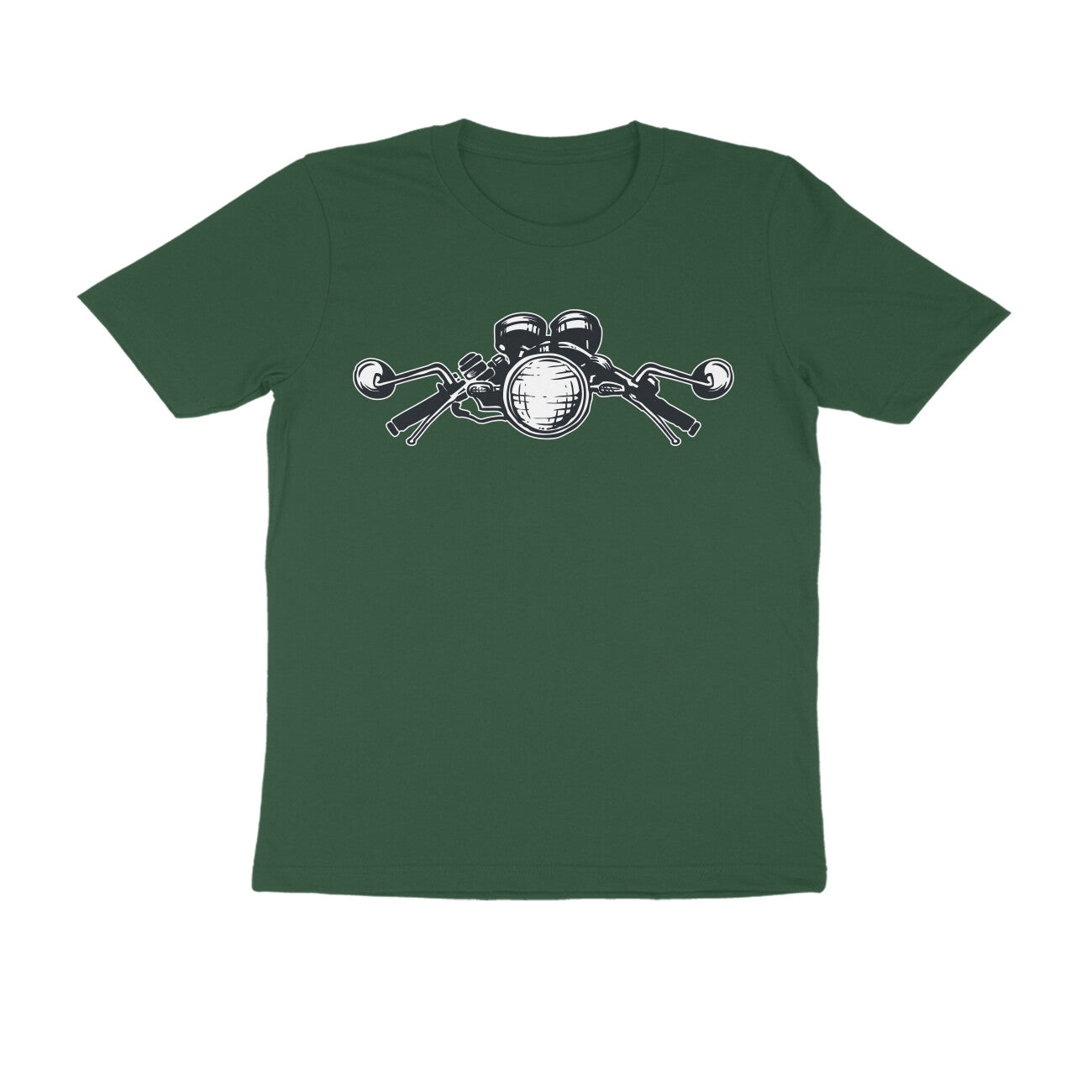 Half Sleeve Round Neck T-Shirt β Biker 3 puraidoprints