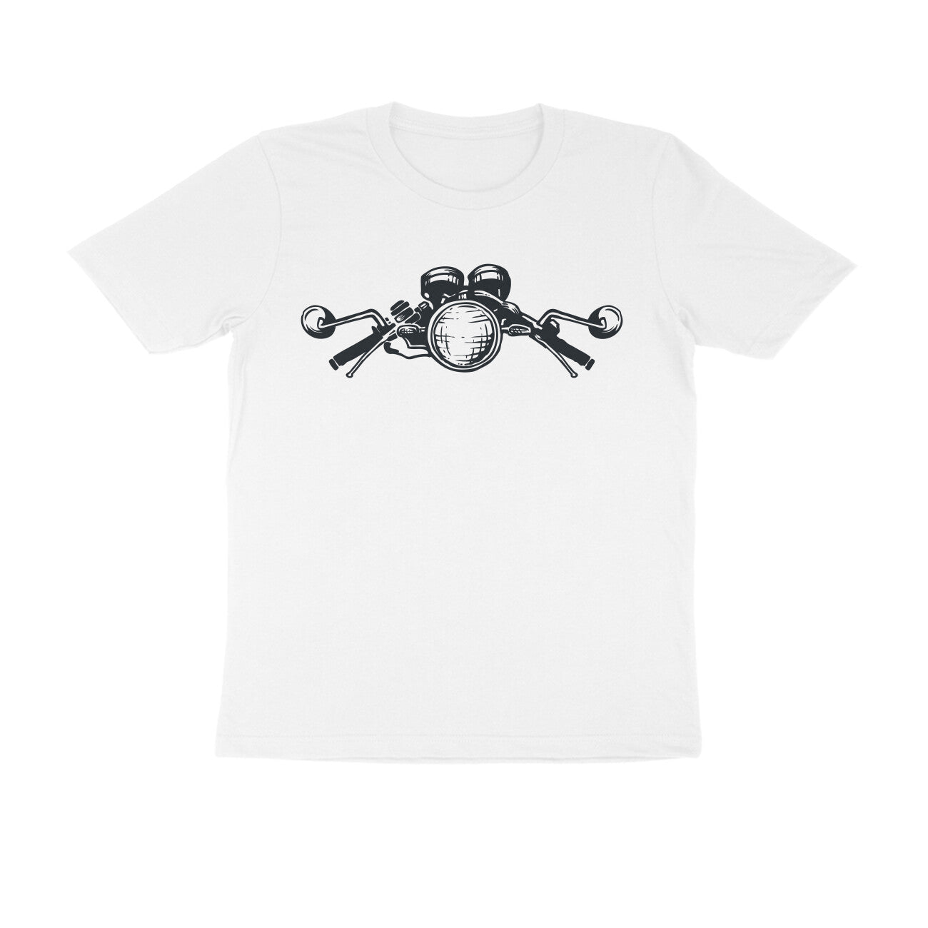 Half Sleeve Round Neck T-Shirt β Biker 3 puraidoprints