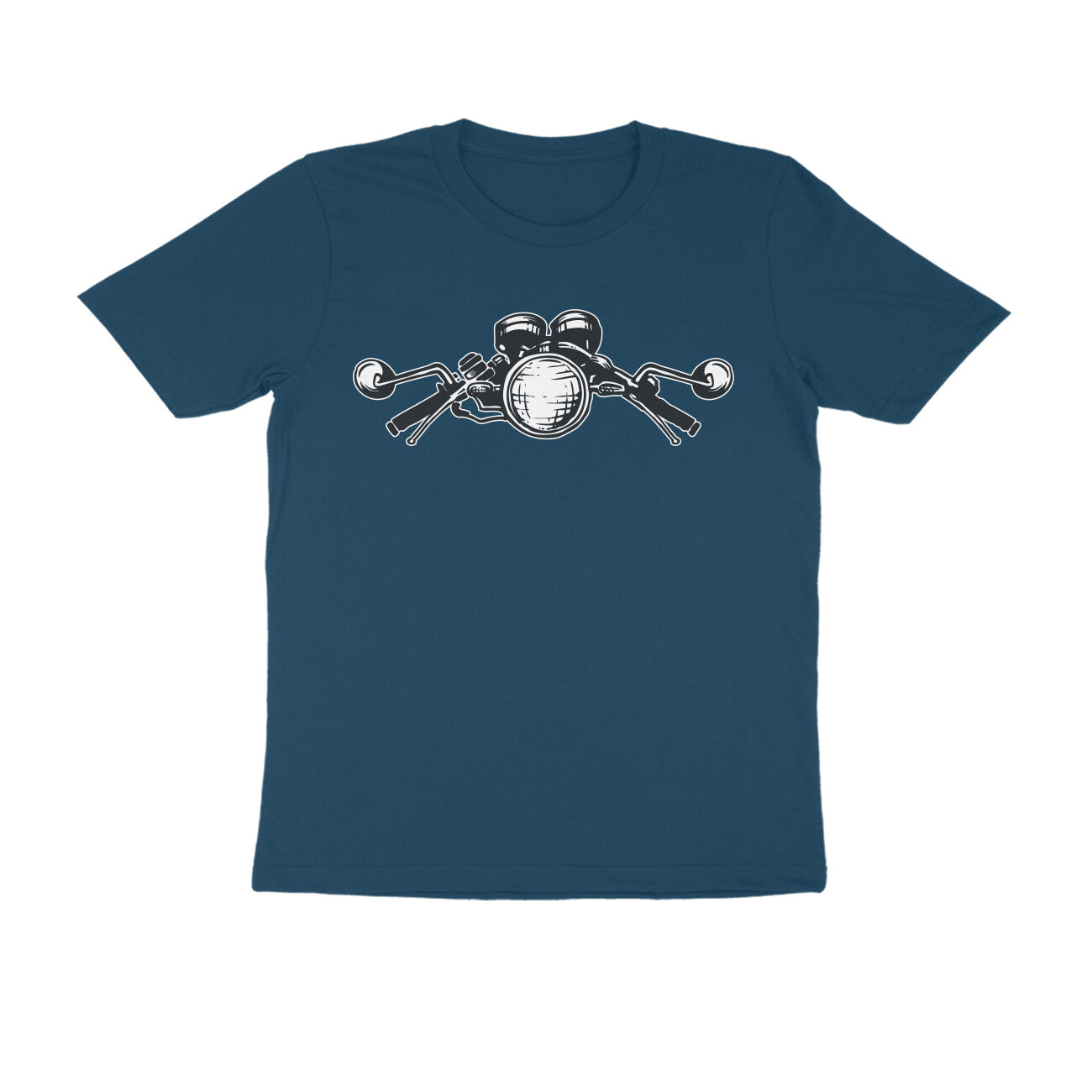 Half Sleeve Round Neck T-Shirt β Biker 3 puraidoprints