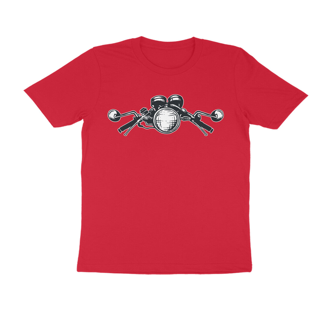 Half Sleeve Round Neck T-Shirt β Biker 3 puraidoprints