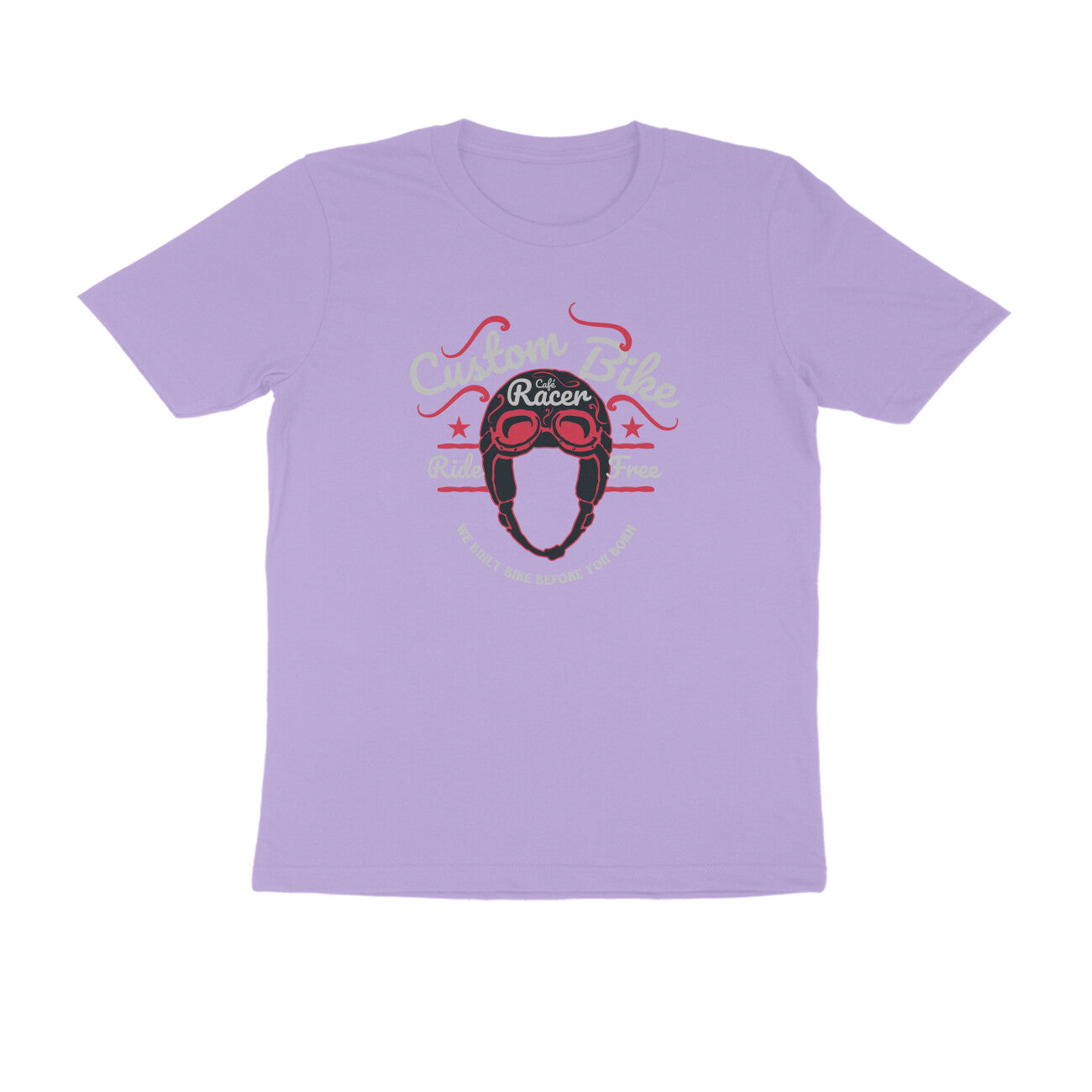 Half Sleeve Round Neck T-Shirt – Café Rider 1 puraidoprints