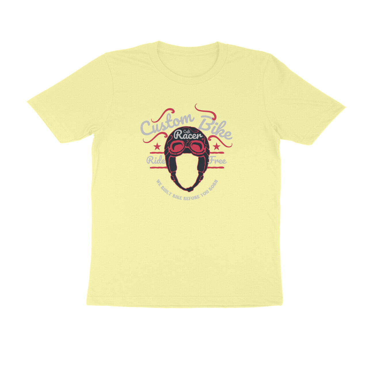 Half Sleeve Round Neck T-Shirt – Café Rider 1 puraidoprints