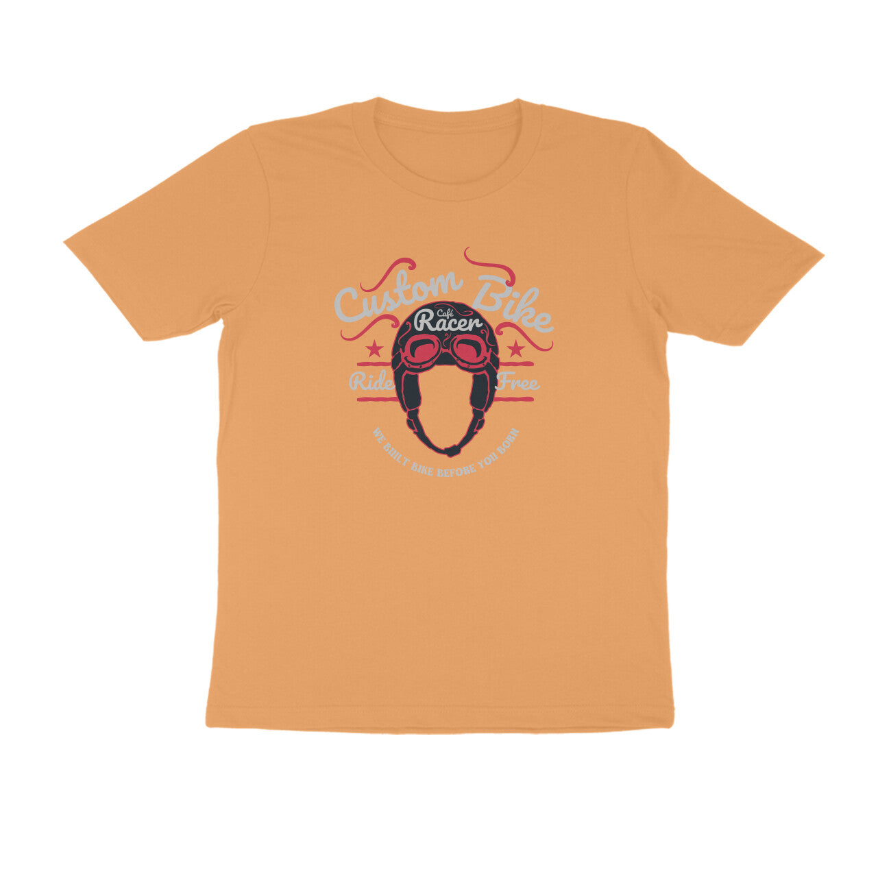 Half Sleeve Round Neck T-Shirt – Café Rider 1 puraidoprints