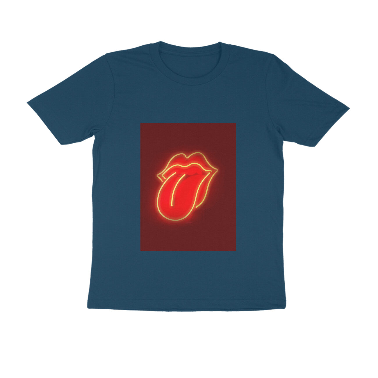 Half Sleeve Round Neck T-Shirt β Cheeky Tongue puraidoprints