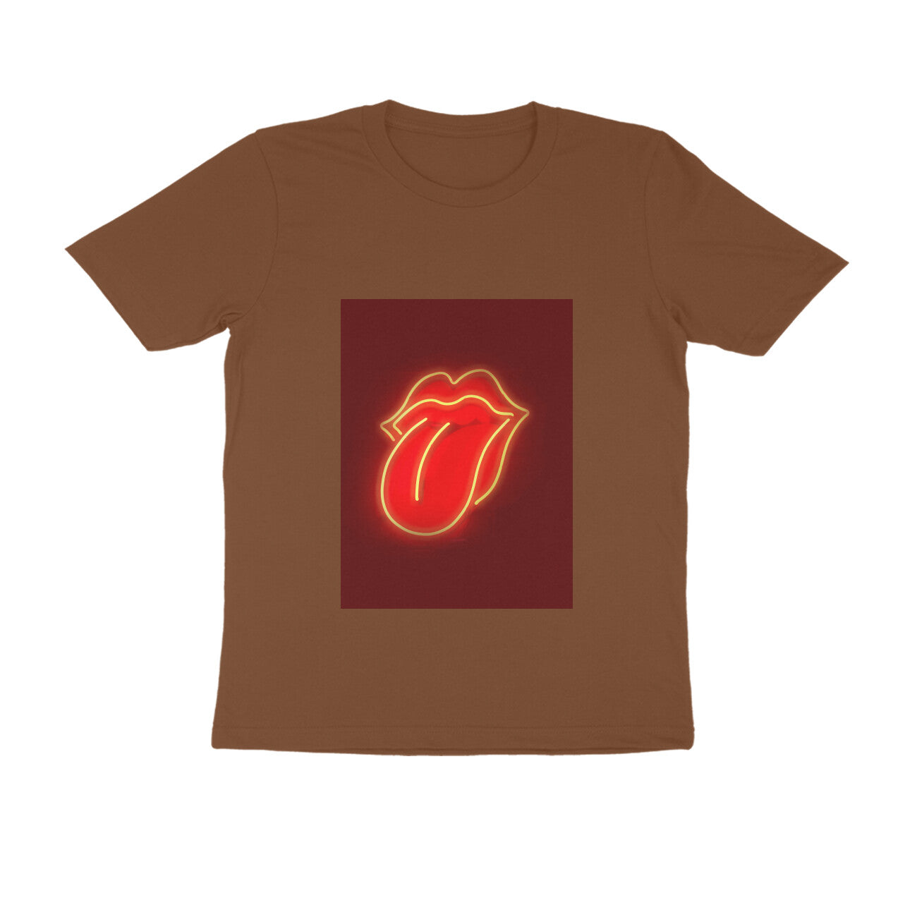 Half Sleeve Round Neck T-Shirt β Cheeky Tongue puraidoprints
