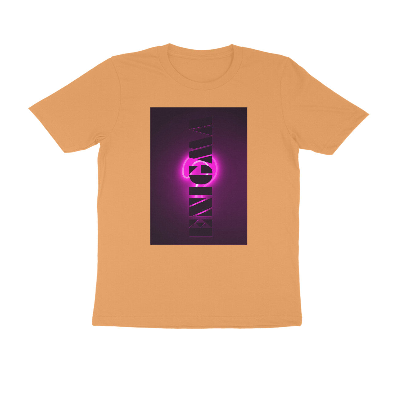 Half Sleeve Round Neck T-Shirt - Enigma puraidoprints