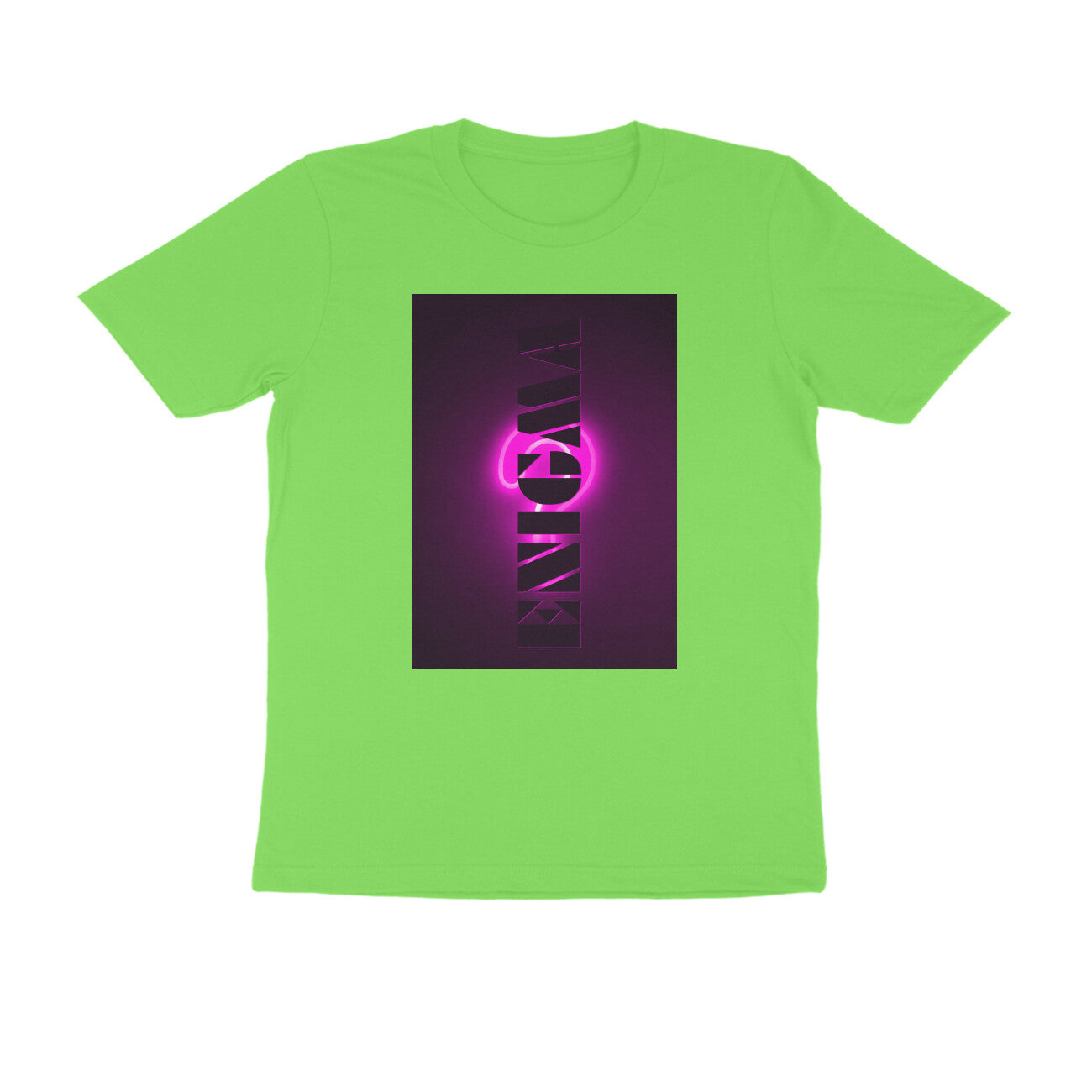 Half Sleeve Round Neck T-Shirt - Enigma puraidoprints