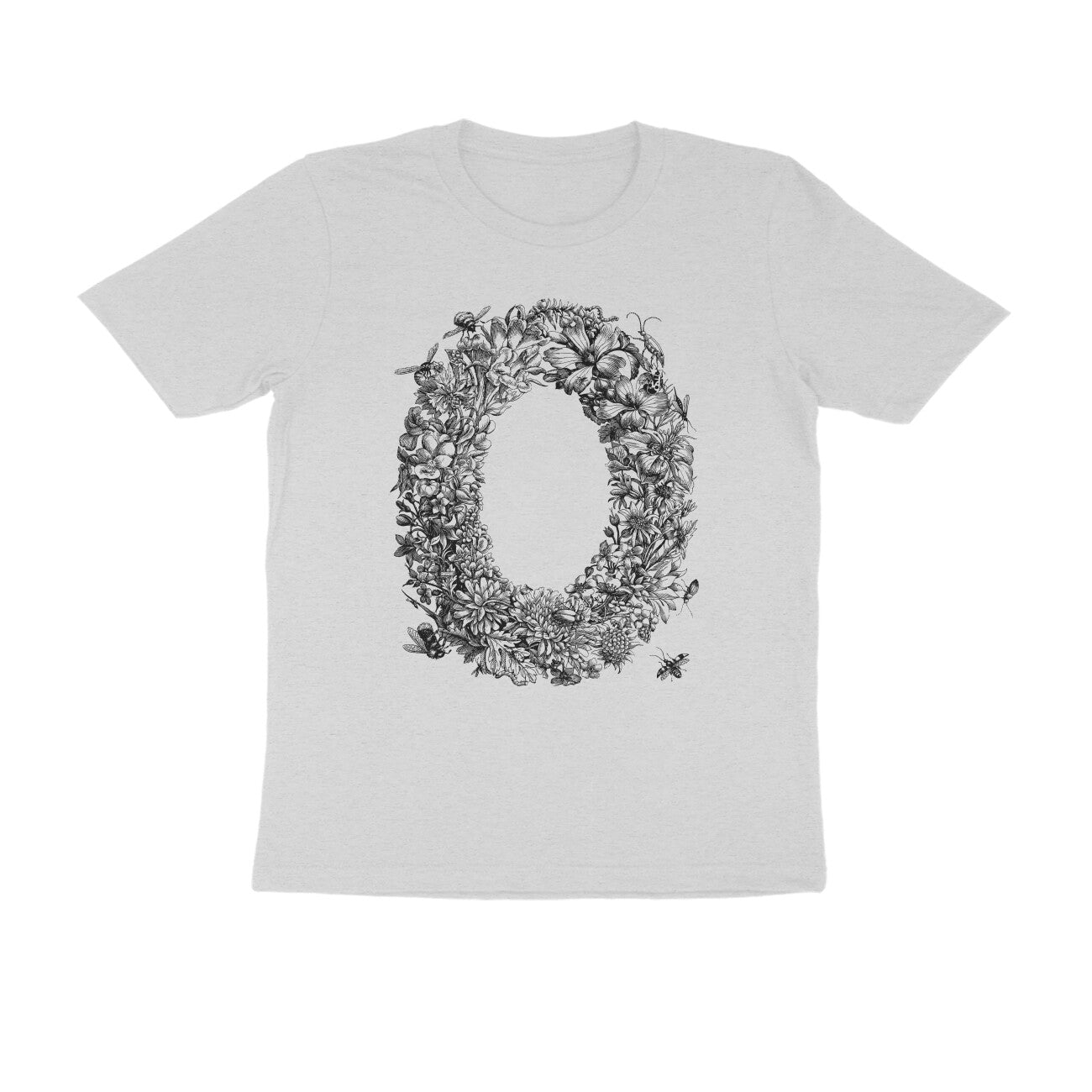 Half Sleeve Round Neck T-Shirt β Flora puraidoprints