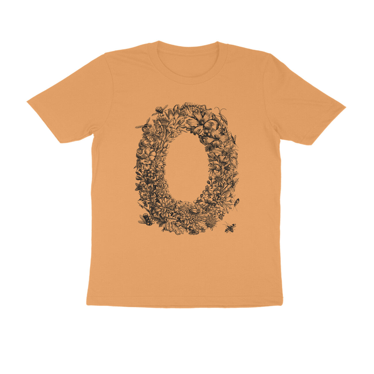 Half Sleeve Round Neck T-Shirt β Flora puraidoprints
