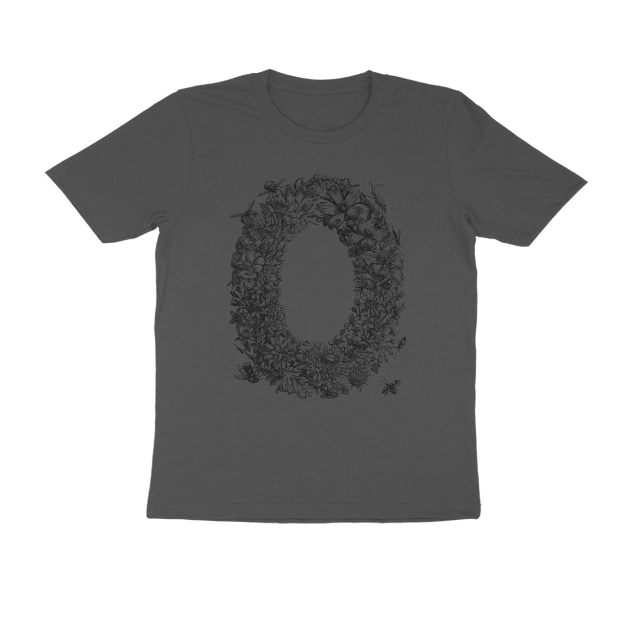 Half Sleeve Round Neck T-Shirt β Flora puraidoprints