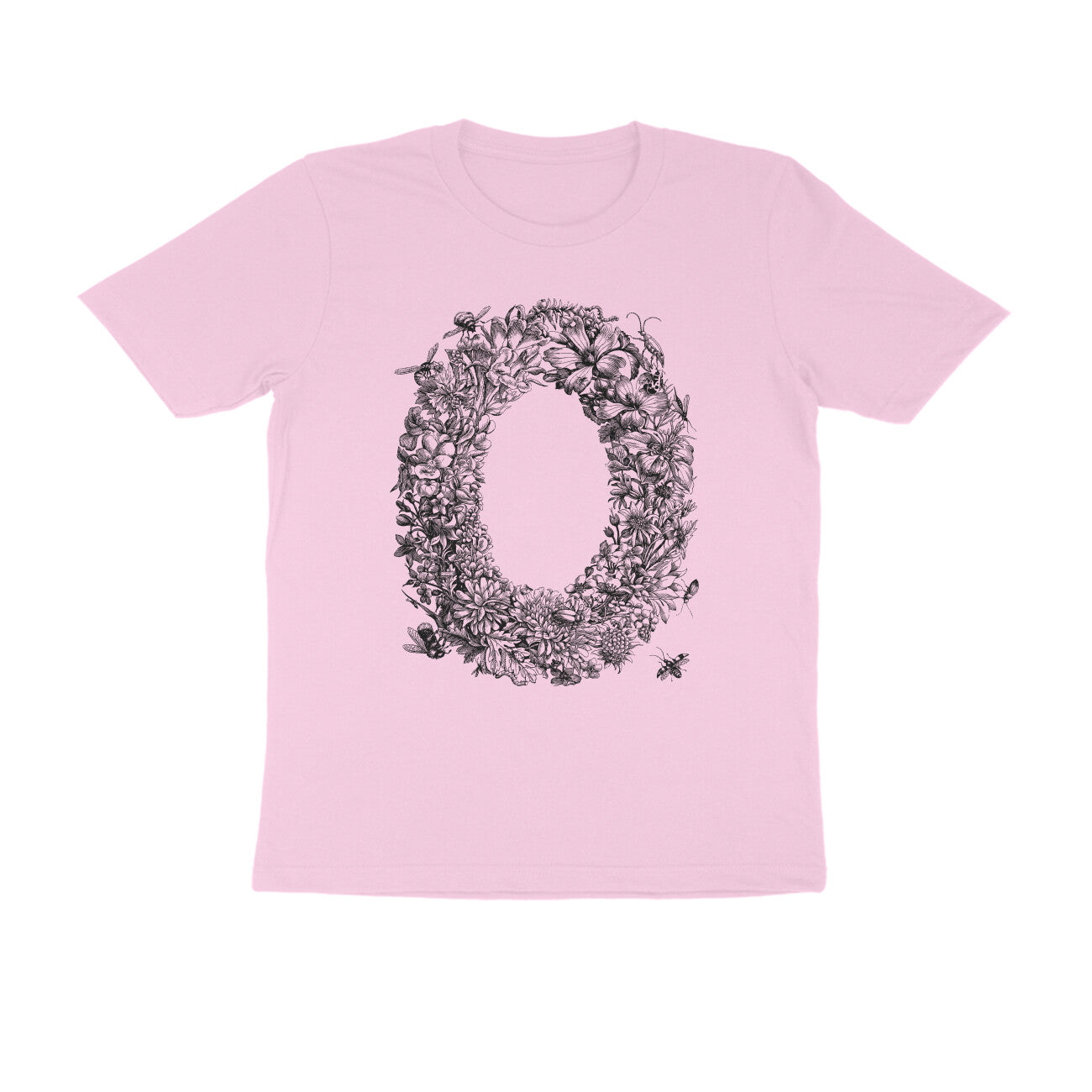 Half Sleeve Round Neck T-Shirt β Flora puraidoprints