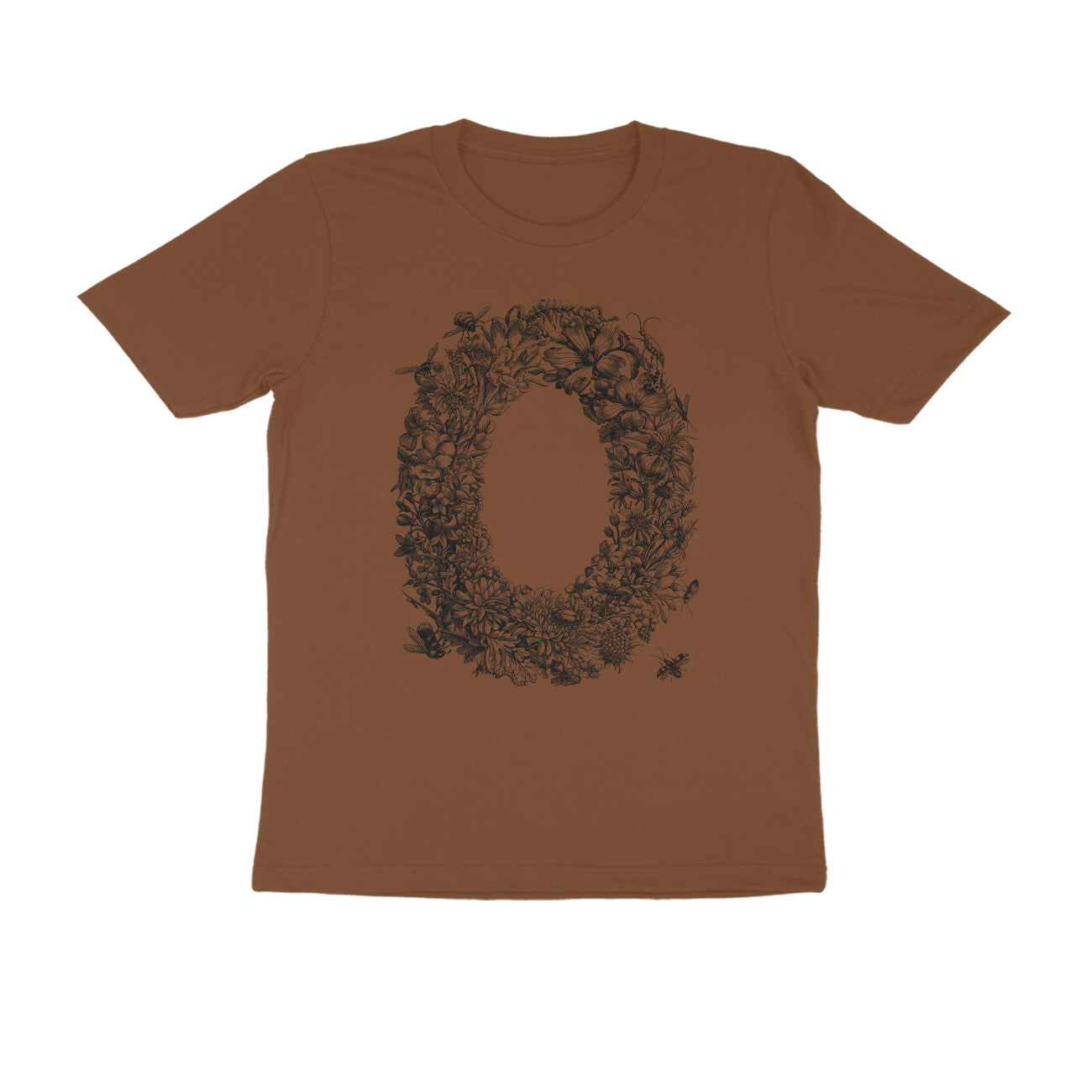 Half Sleeve Round Neck T-Shirt β Flora puraidoprints