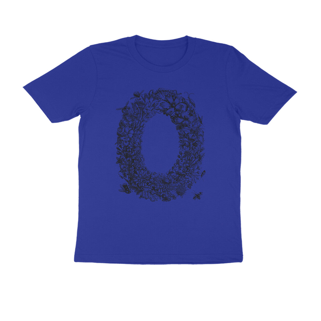Half Sleeve Round Neck T-Shirt β Flora puraidoprints