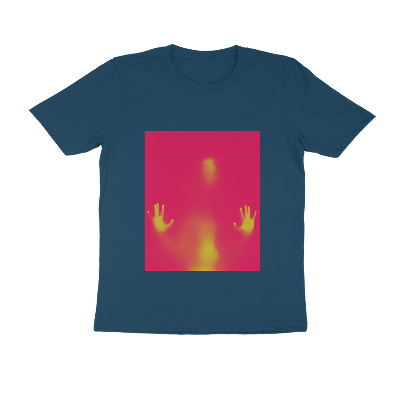 Half Sleeve Round Neck T-Shirt β Ghost puraidoprints