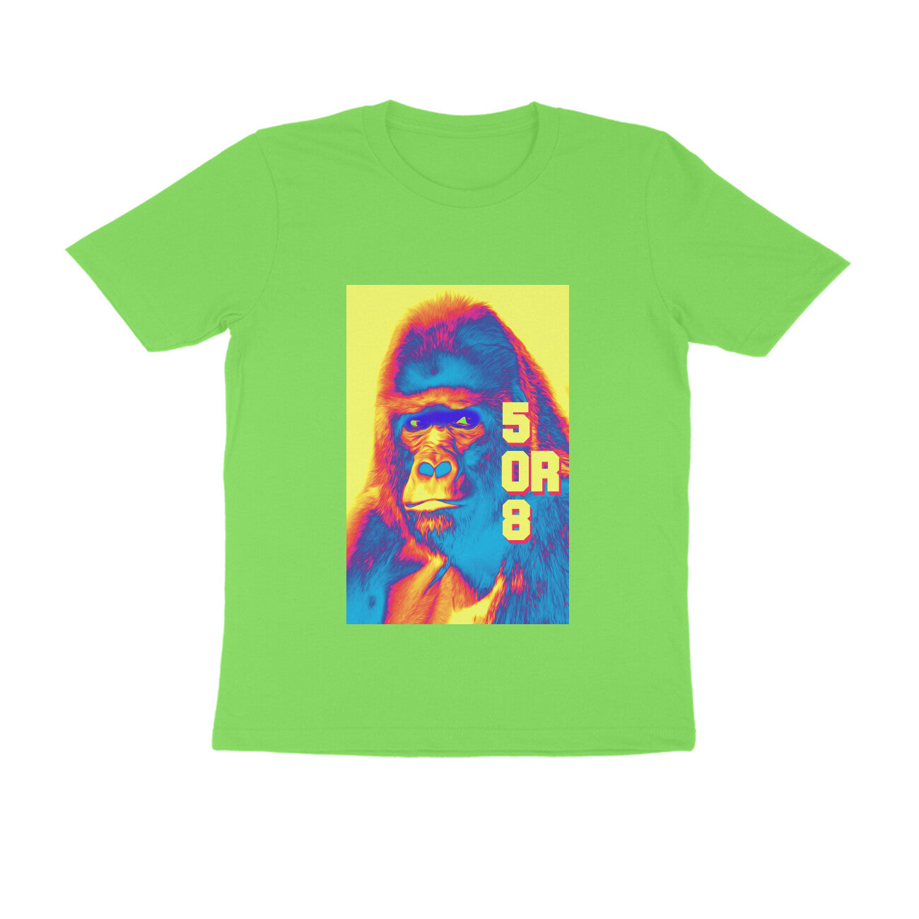 Half Sleeve Round Neck T-Shirt β Gorilla Me puraidoprints