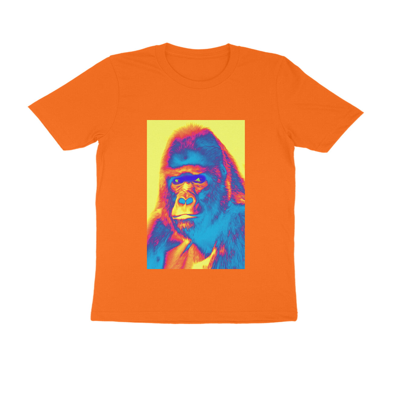 Half Sleeve Round Neck T-Shirt β Gorilla Me puraidoprints