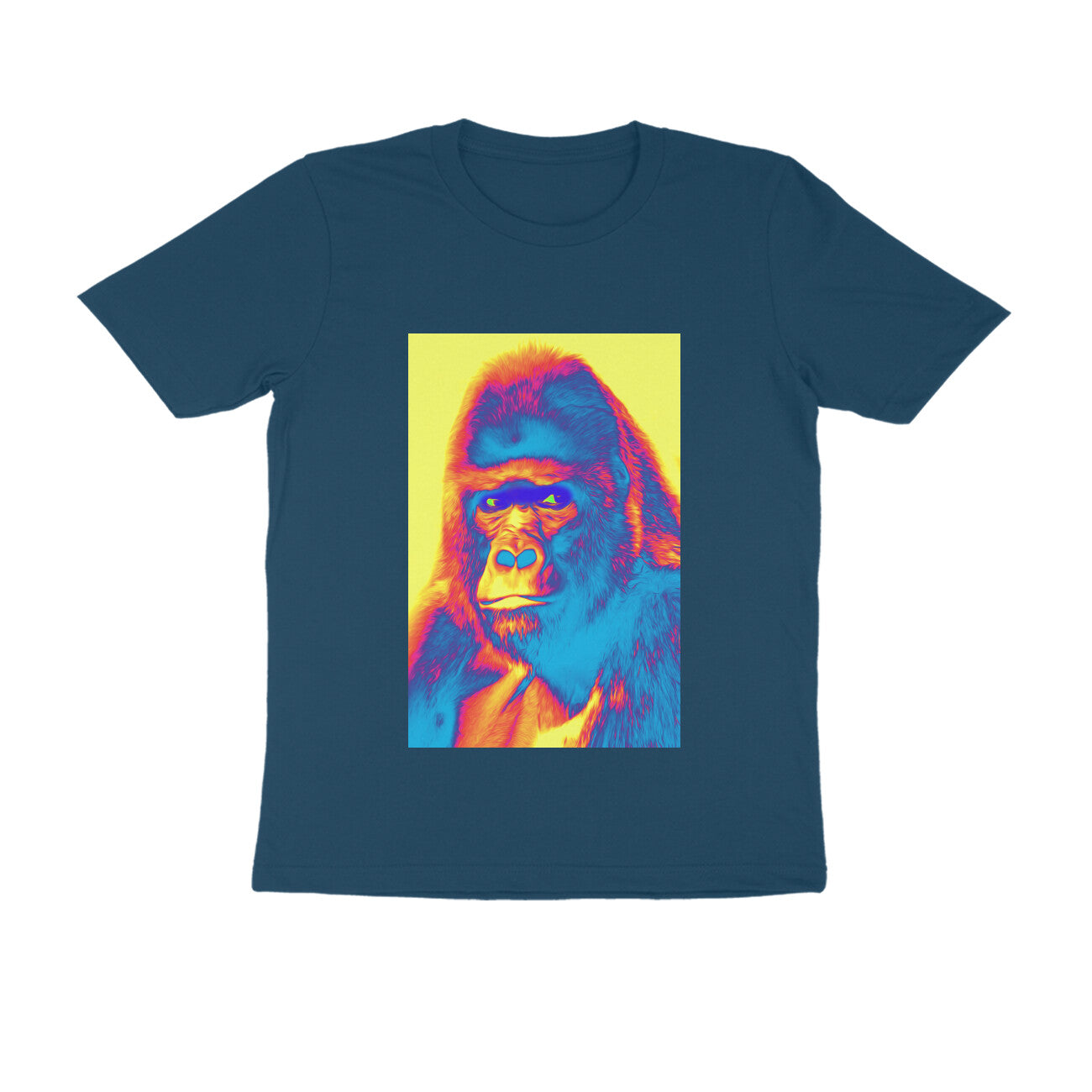 Half Sleeve Round Neck T-Shirt β Gorilla Me puraidoprints
