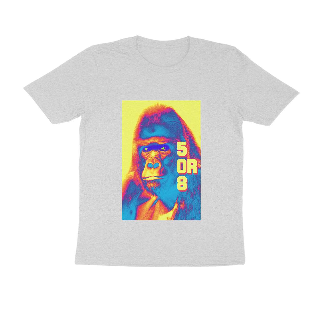 Half Sleeve Round Neck T-Shirt β Gorilla Me puraidoprints