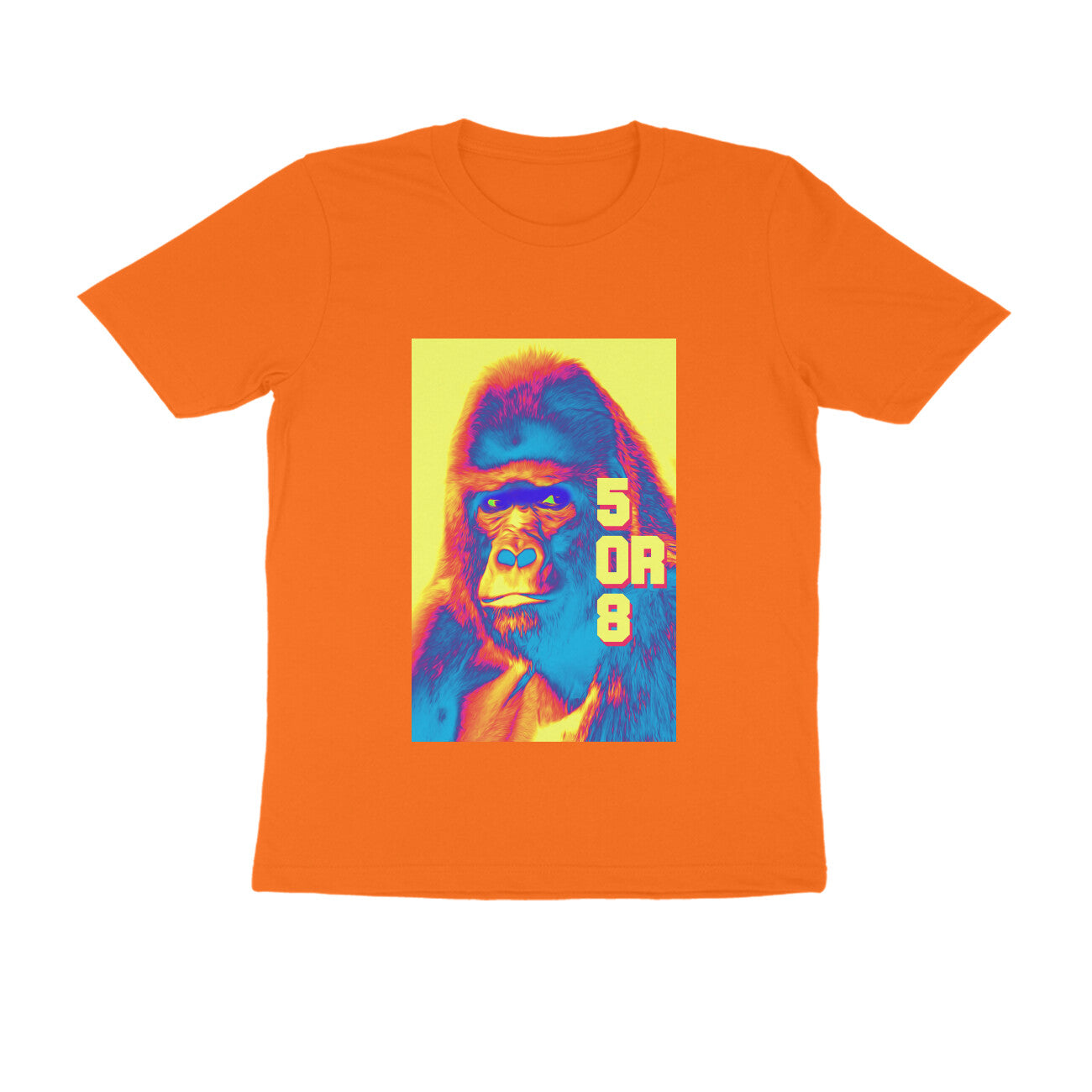 Half Sleeve Round Neck T-Shirt β Gorilla Me puraidoprints