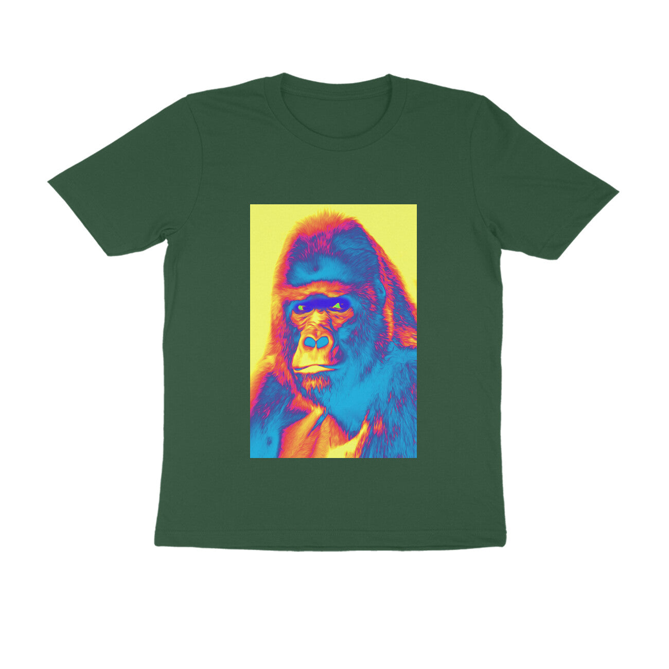 Half Sleeve Round Neck T-Shirt β Gorilla Me puraidoprints