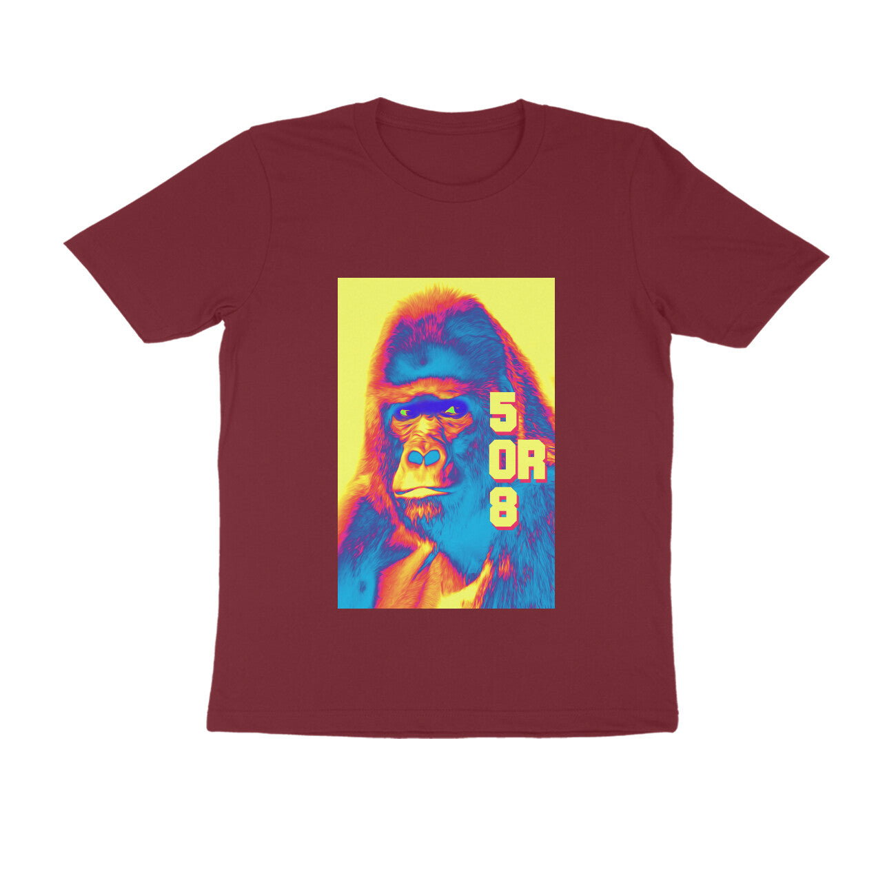 Half Sleeve Round Neck T-Shirt β Gorilla Me puraidoprints
