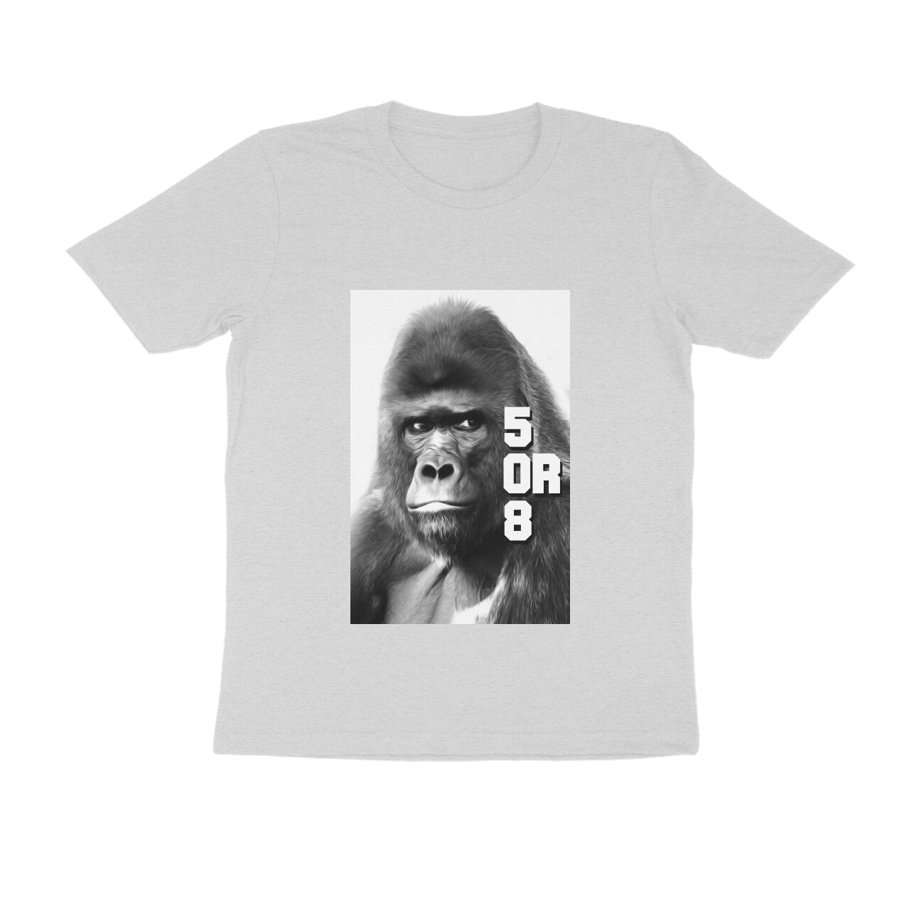 Half Sleeve Round Neck T-Shirt β Gorilla Me puraidoprints