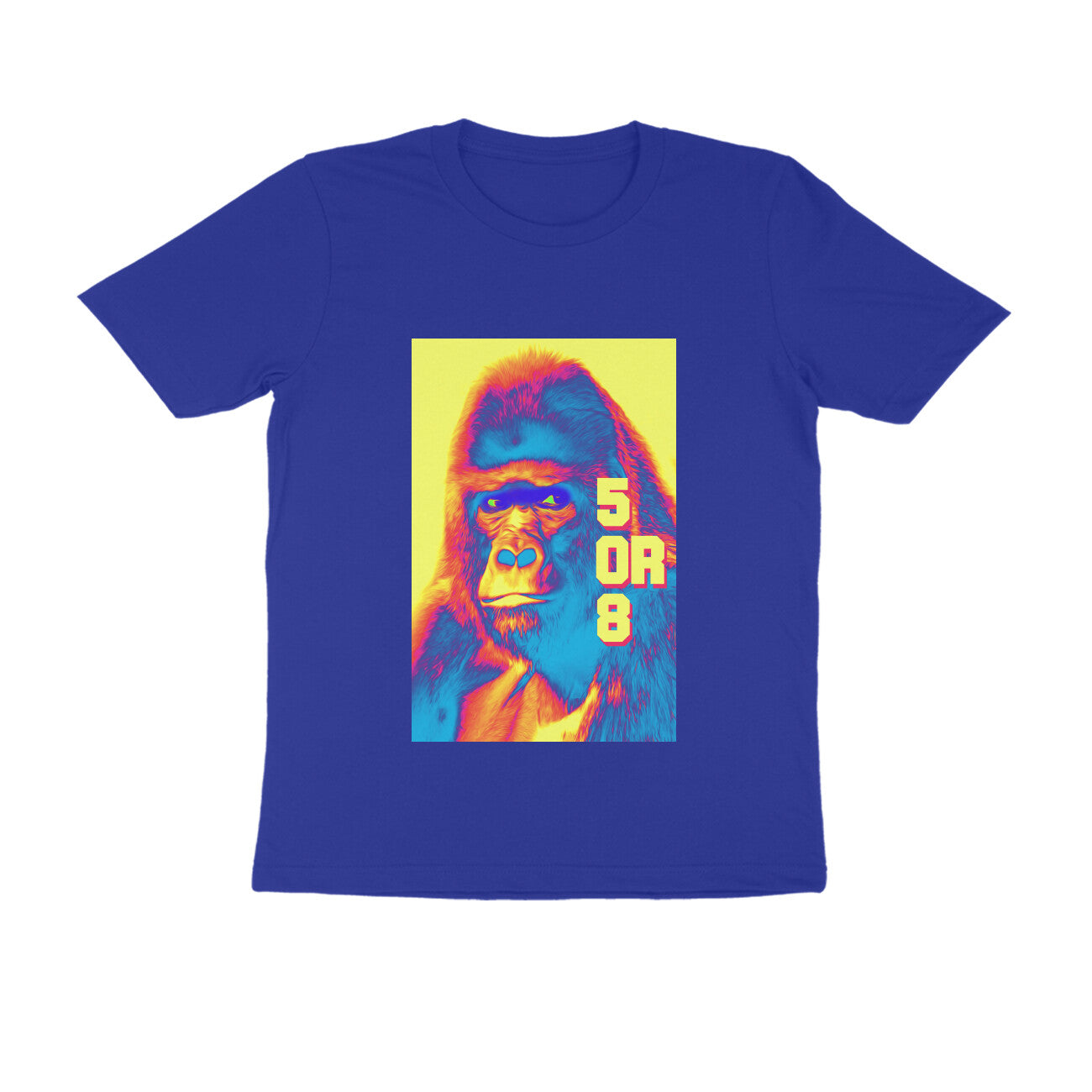 Half Sleeve Round Neck T-Shirt β Gorilla Me puraidoprints