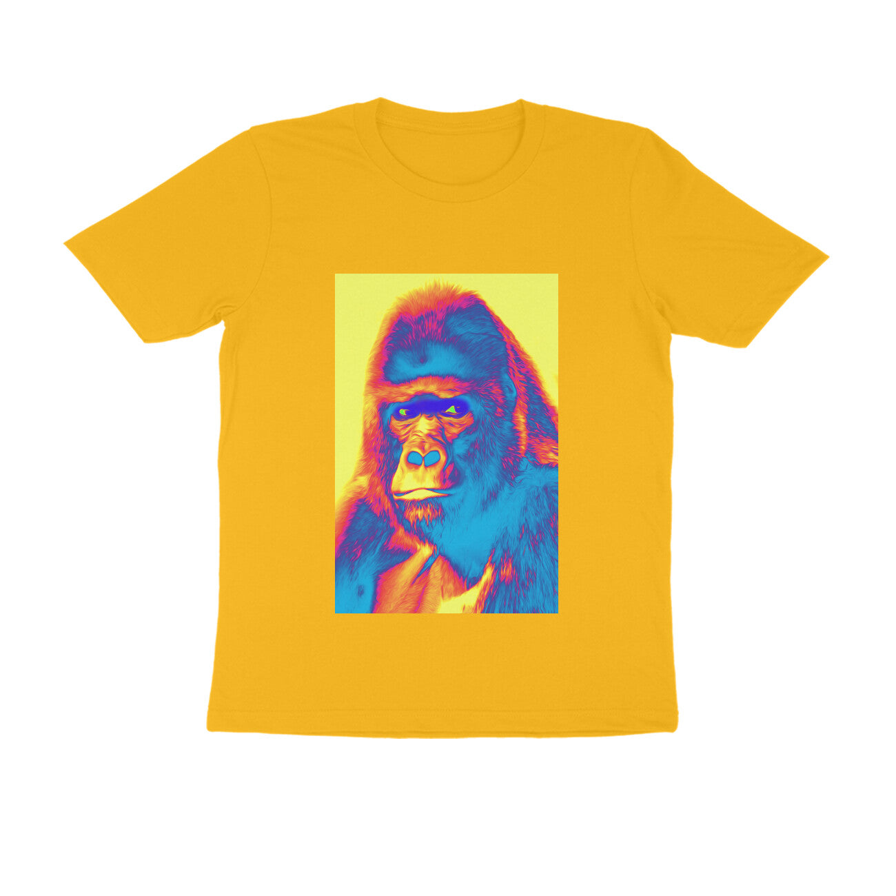 Half Sleeve Round Neck T-Shirt β Gorilla Me puraidoprints