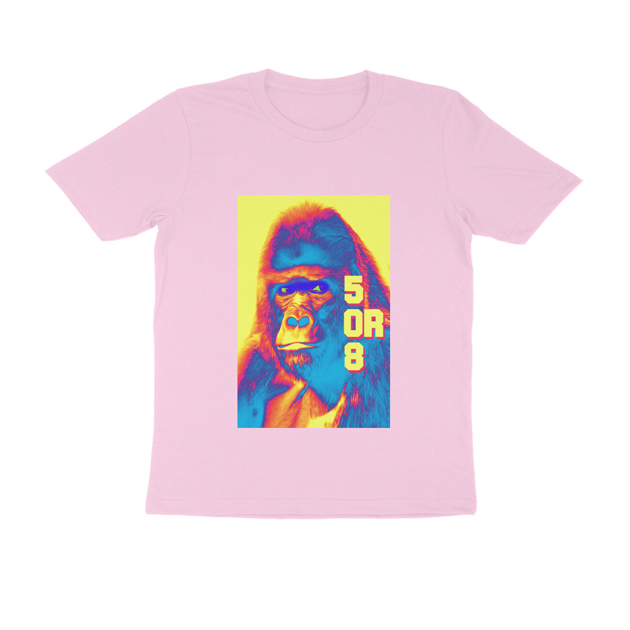 Half Sleeve Round Neck T-Shirt β Gorilla Me puraidoprints