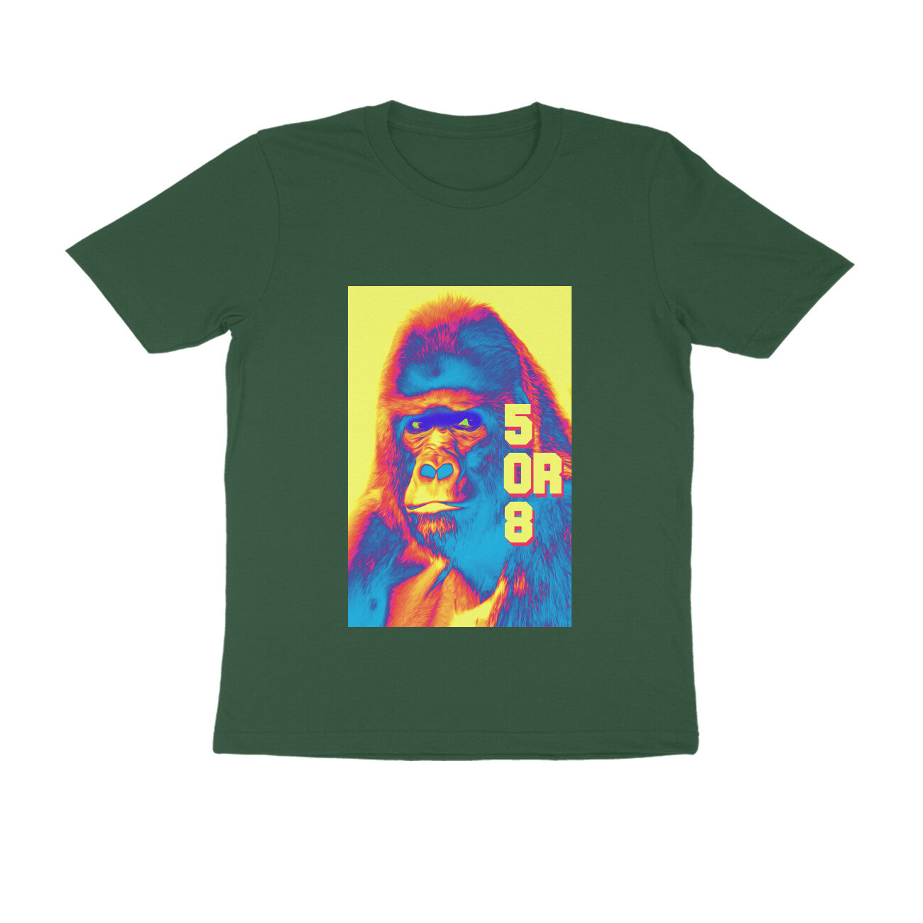 Half Sleeve Round Neck T-Shirt β Gorilla Me puraidoprints
