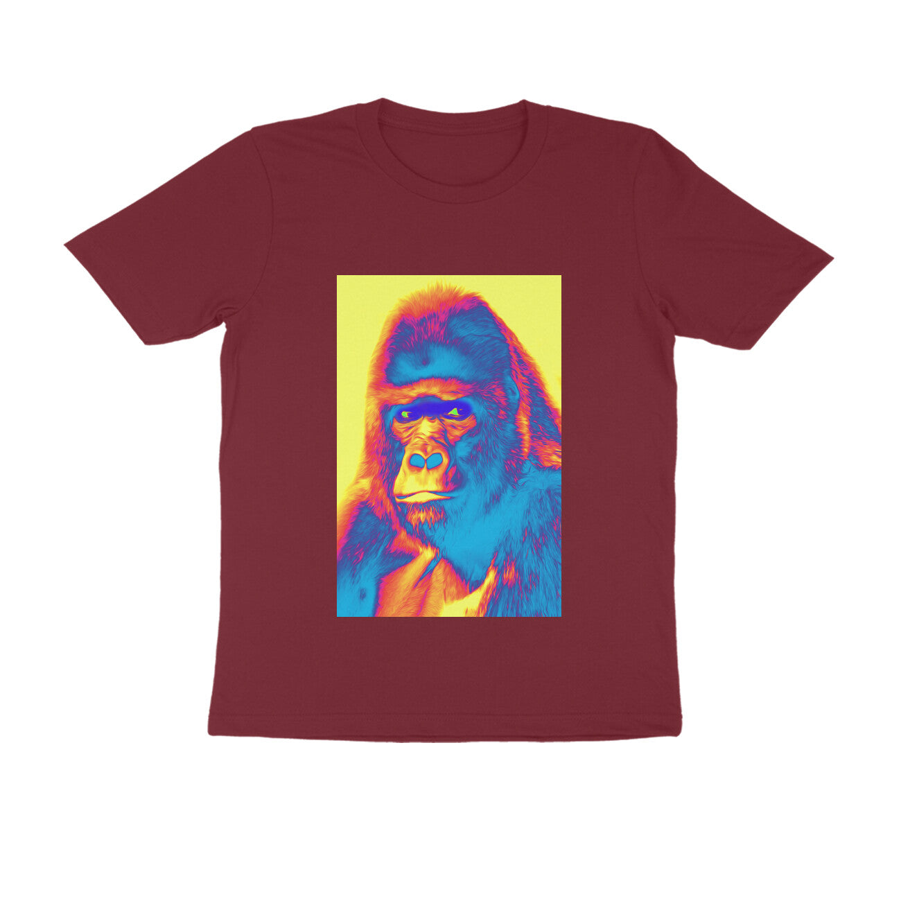 Half Sleeve Round Neck T-Shirt β Gorilla Me puraidoprints