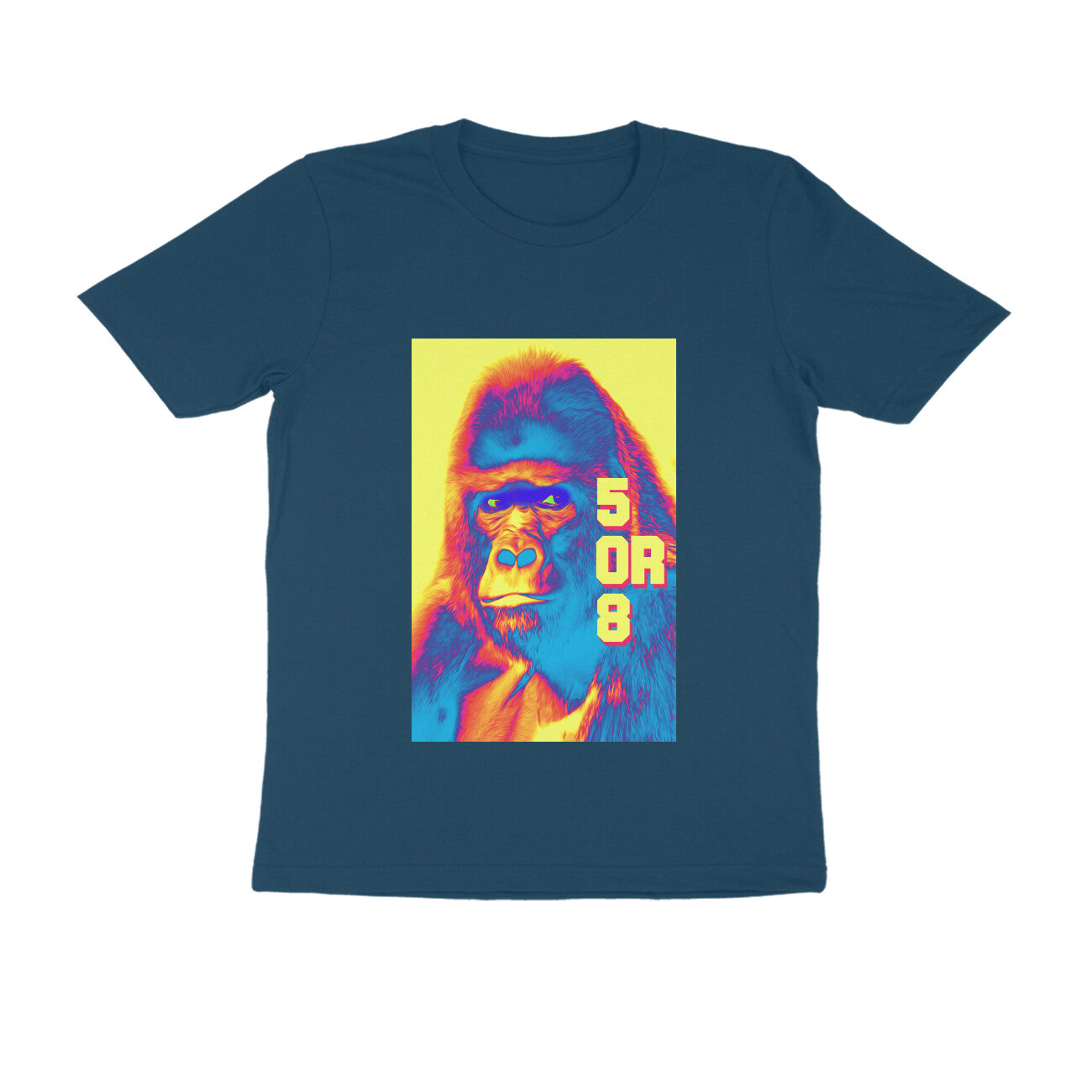 Half Sleeve Round Neck T-Shirt β Gorilla Me puraidoprints
