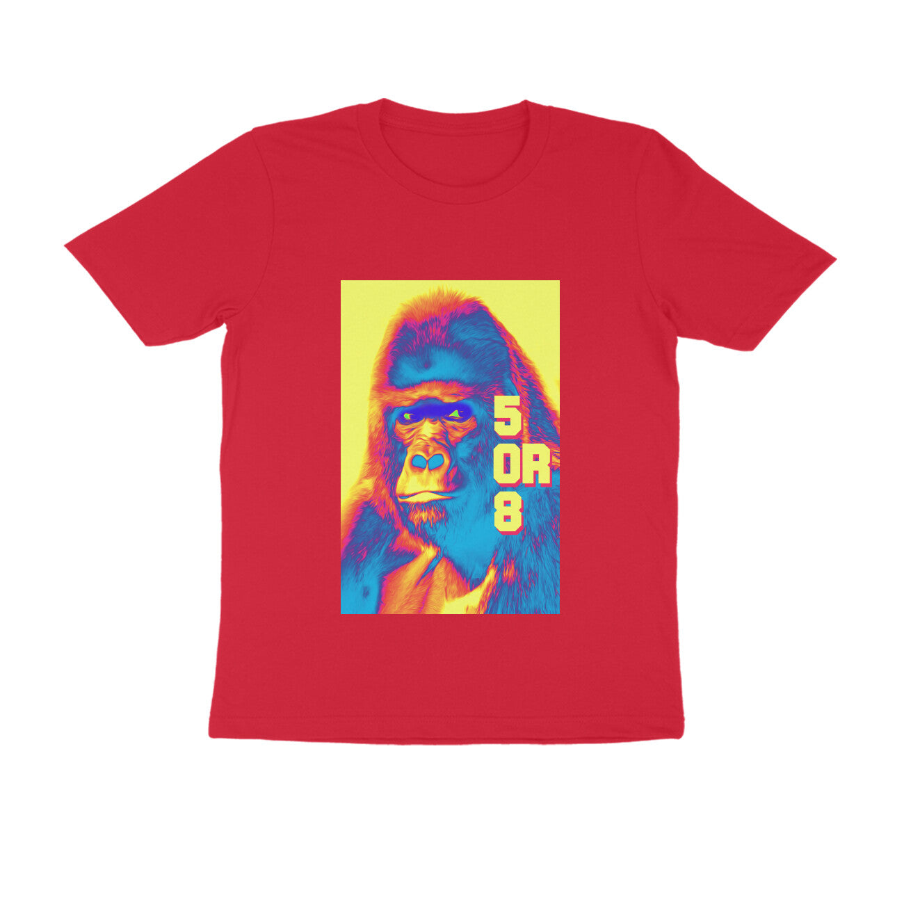 Half Sleeve Round Neck T-Shirt β Gorilla Me puraidoprints