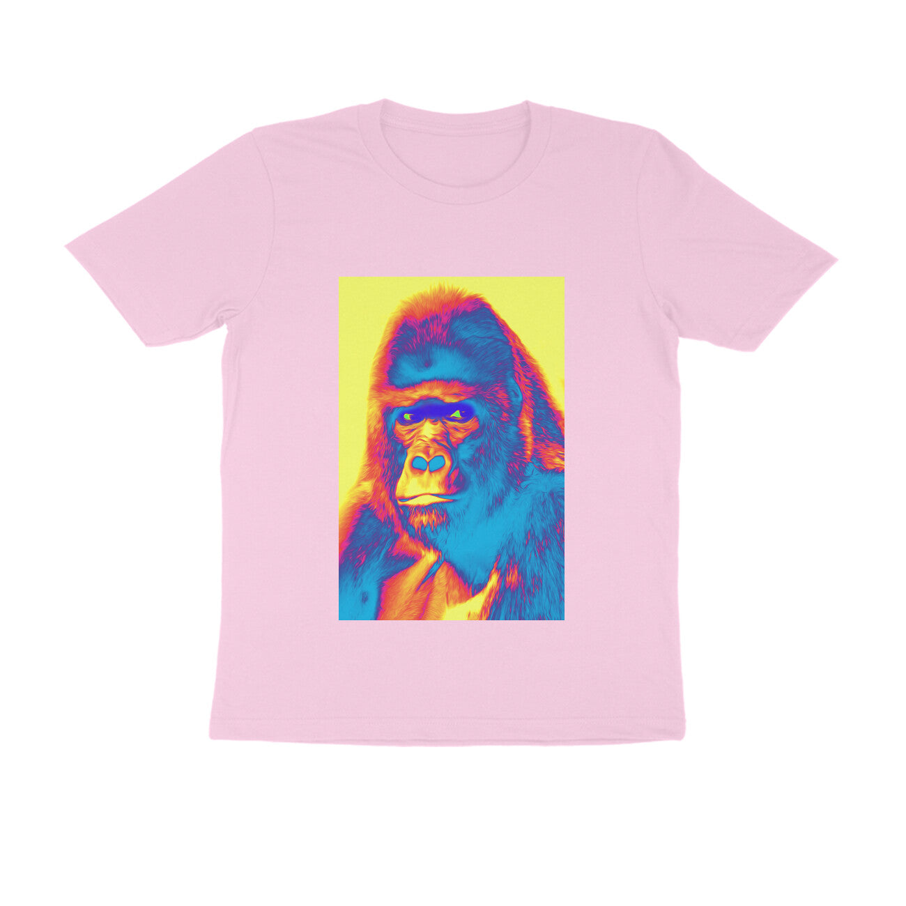 Half Sleeve Round Neck T-Shirt β Gorilla Me puraidoprints
