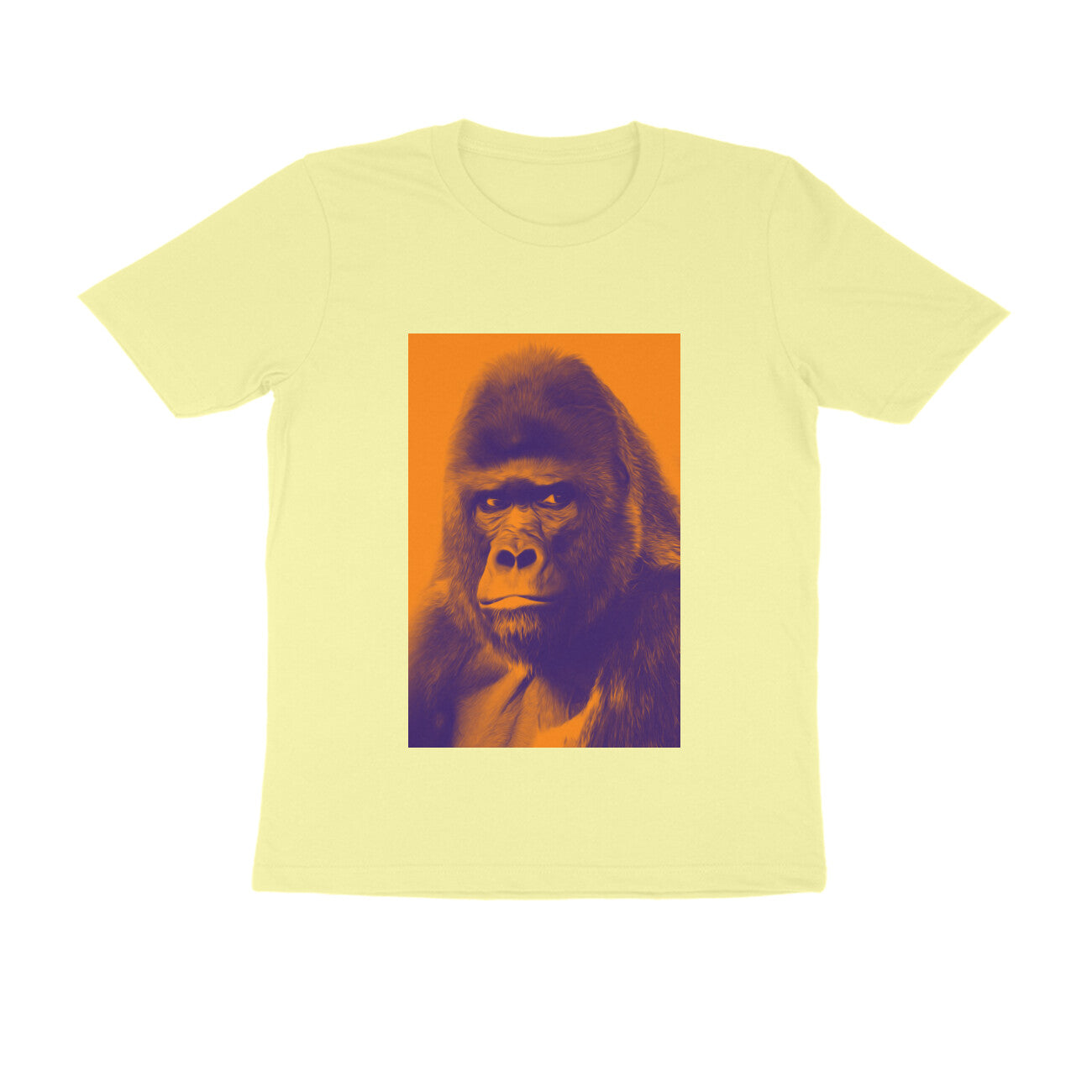 Half Sleeve Round Neck T-Shirt β Gorilla puraidoprints
