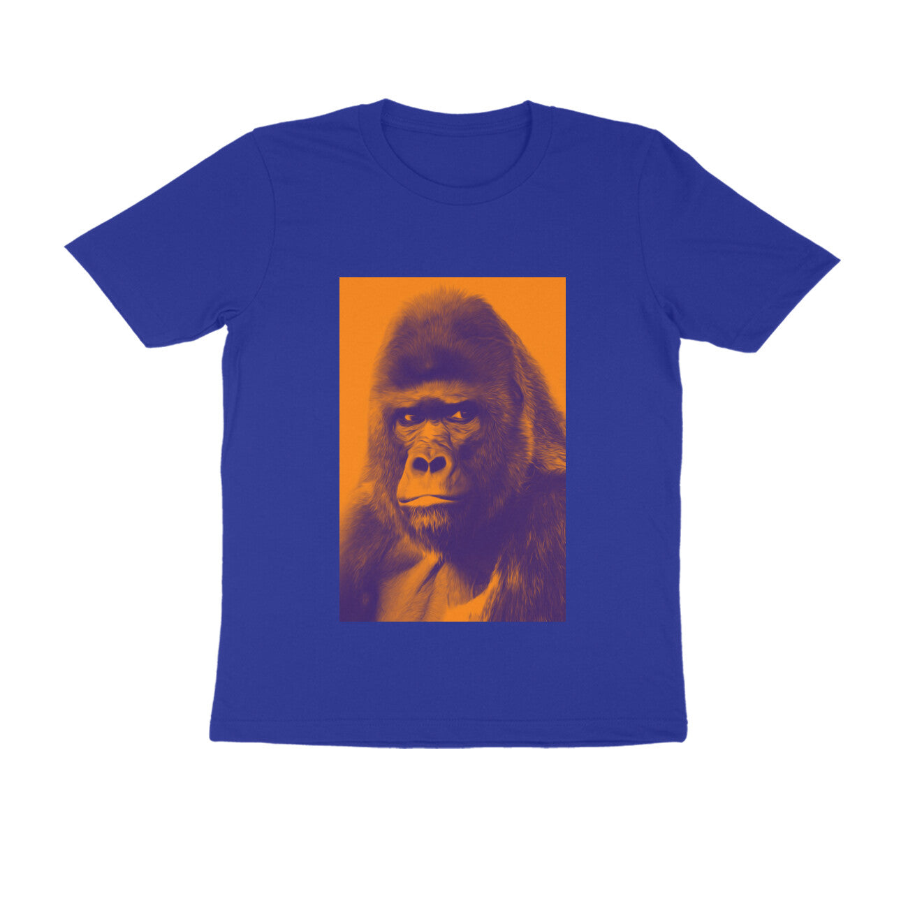 Half Sleeve Round Neck T-Shirt β Gorilla puraidoprints