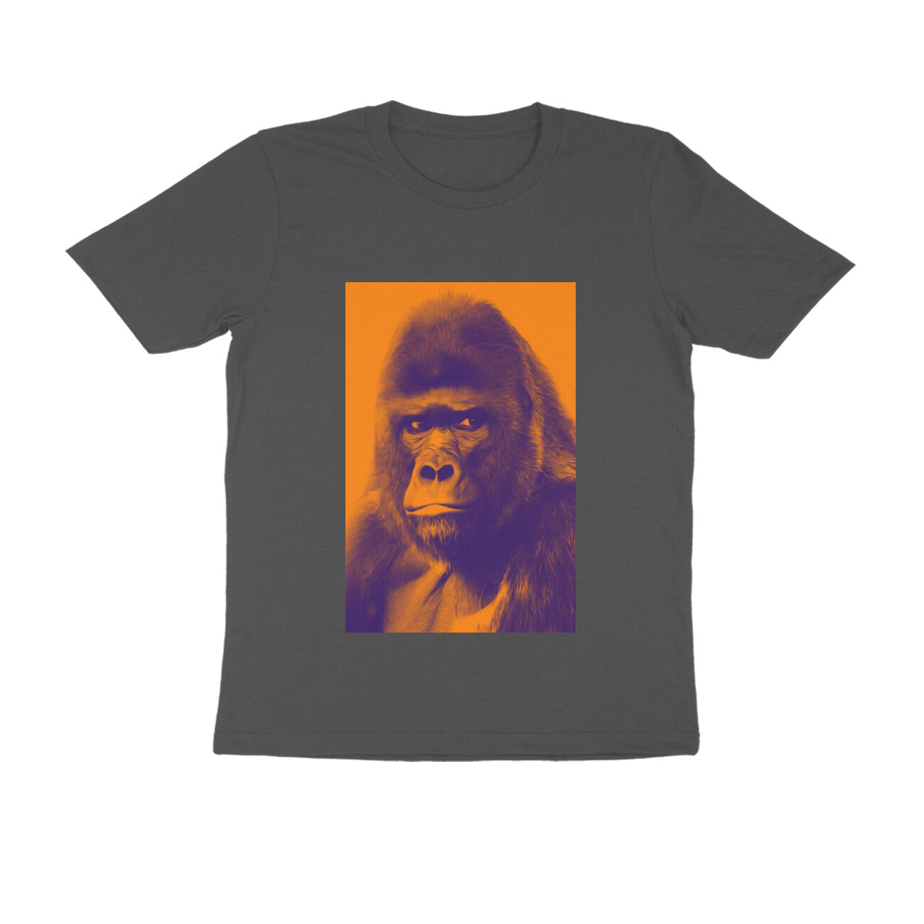 Half Sleeve Round Neck T-Shirt β Gorilla puraidoprints