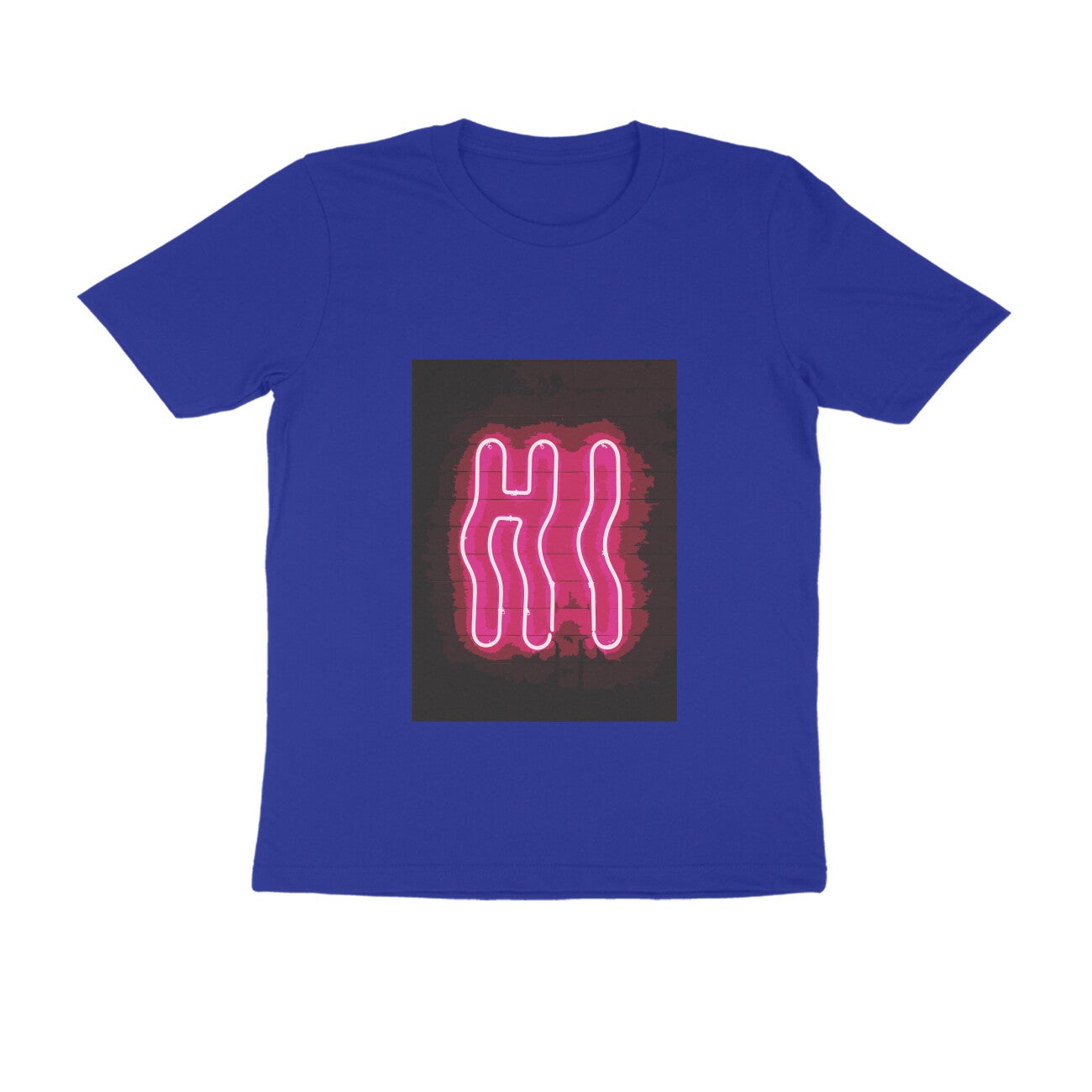 Half Sleeve Round Neck T-Shirt β Hi puraidoprints