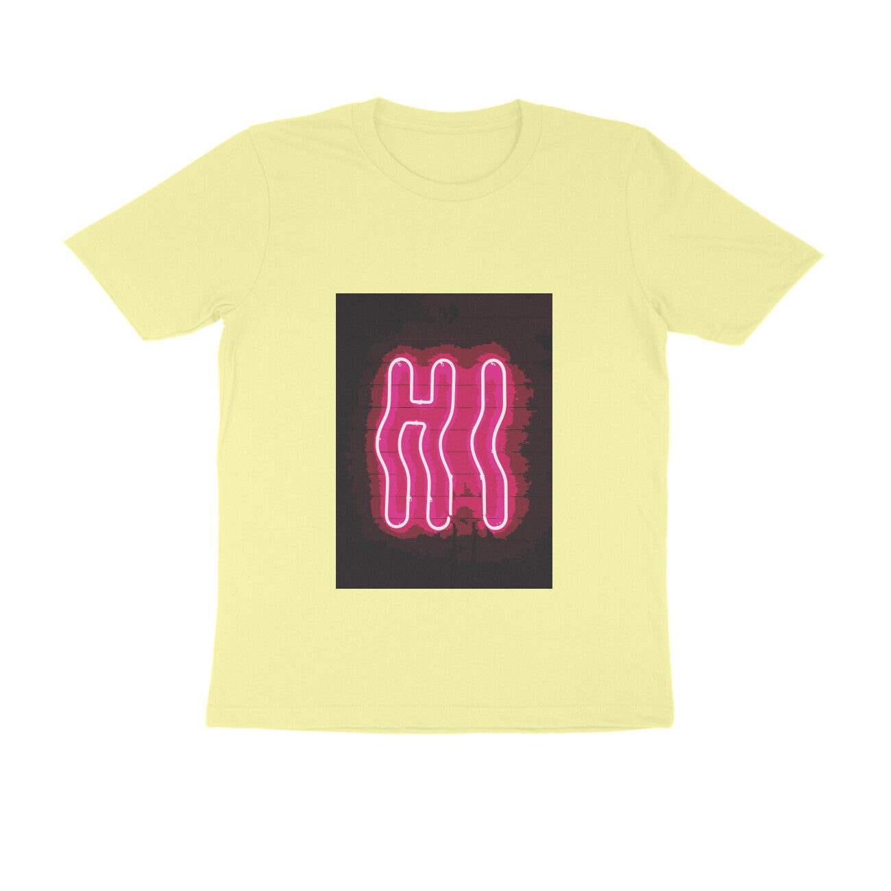 Half Sleeve Round Neck T-Shirt β Hi puraidoprints