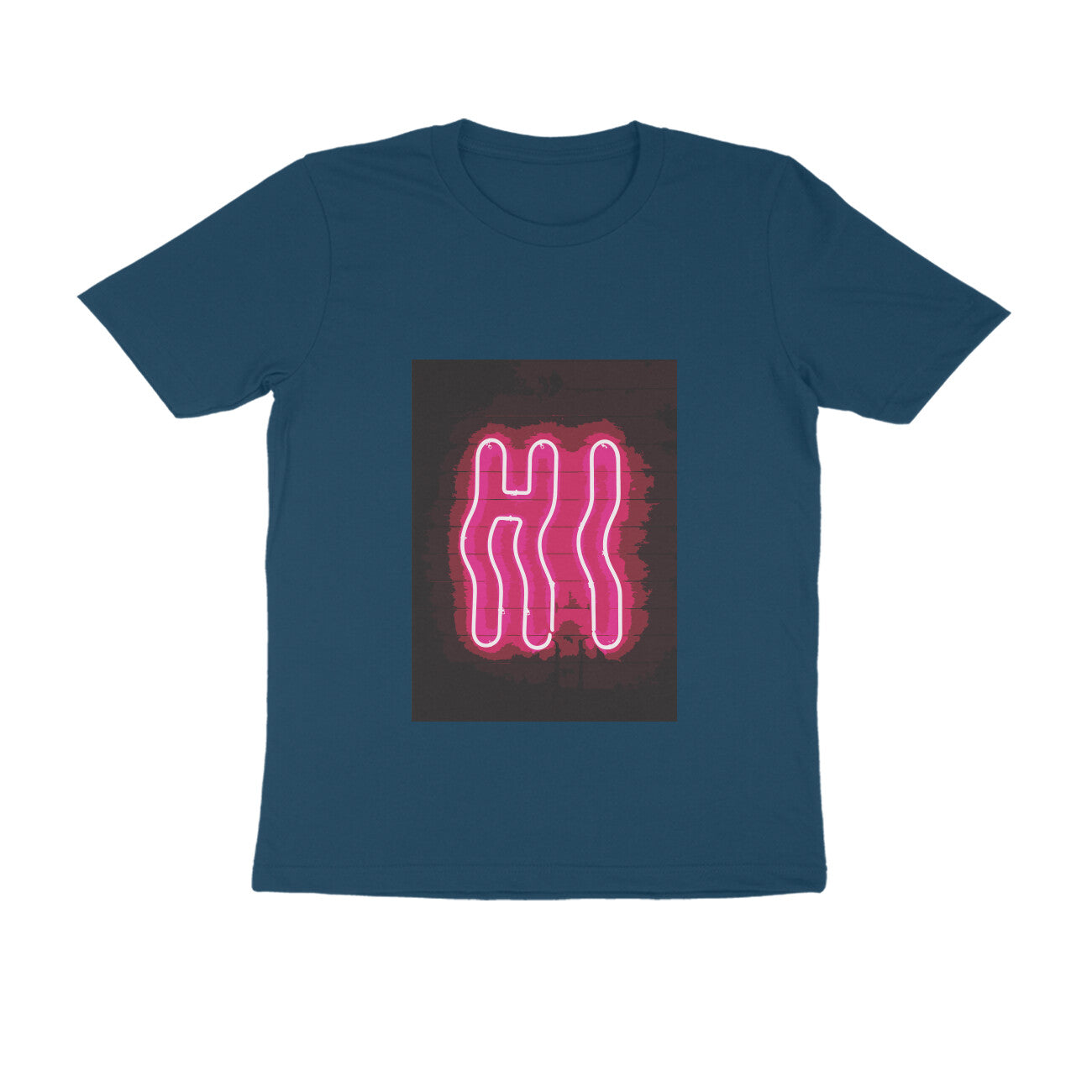 Half Sleeve Round Neck T-Shirt β Hi puraidoprints