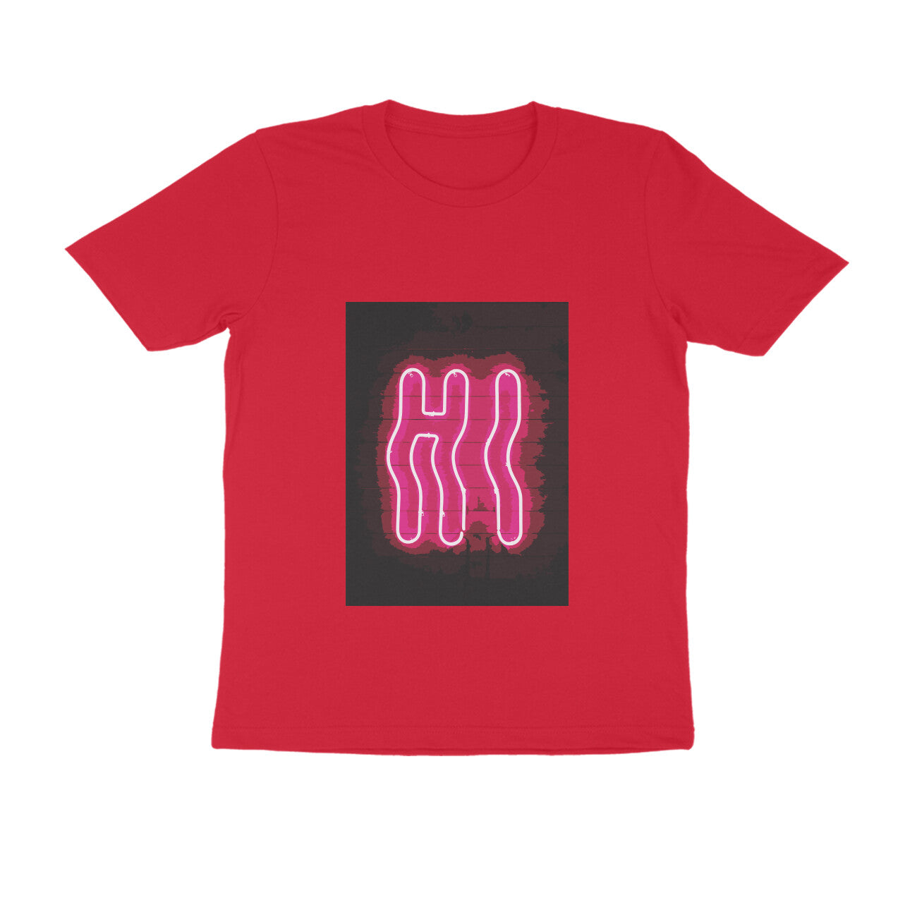 Half Sleeve Round Neck T-Shirt β Hi puraidoprints