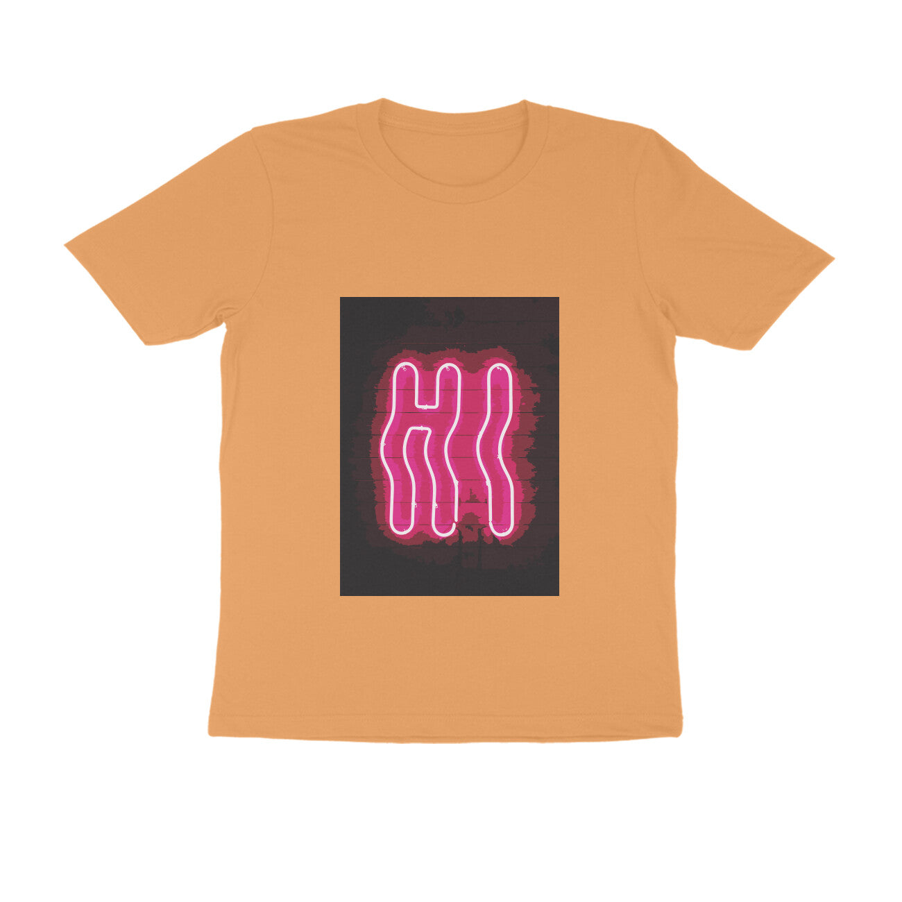 Half Sleeve Round Neck T-Shirt β Hi puraidoprints
