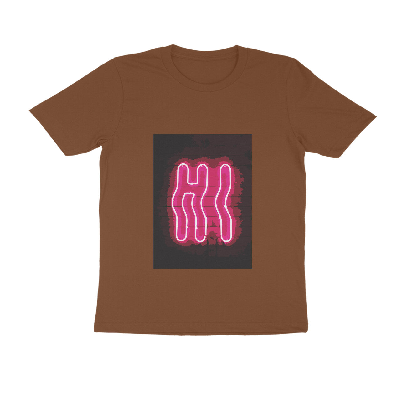 Half Sleeve Round Neck T-Shirt β Hi puraidoprints